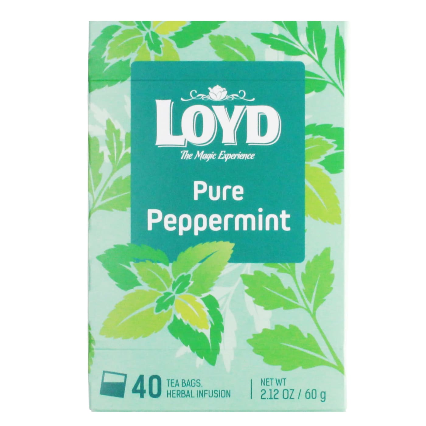 LOYD TEA BAGS PEPPERMINT 40'S