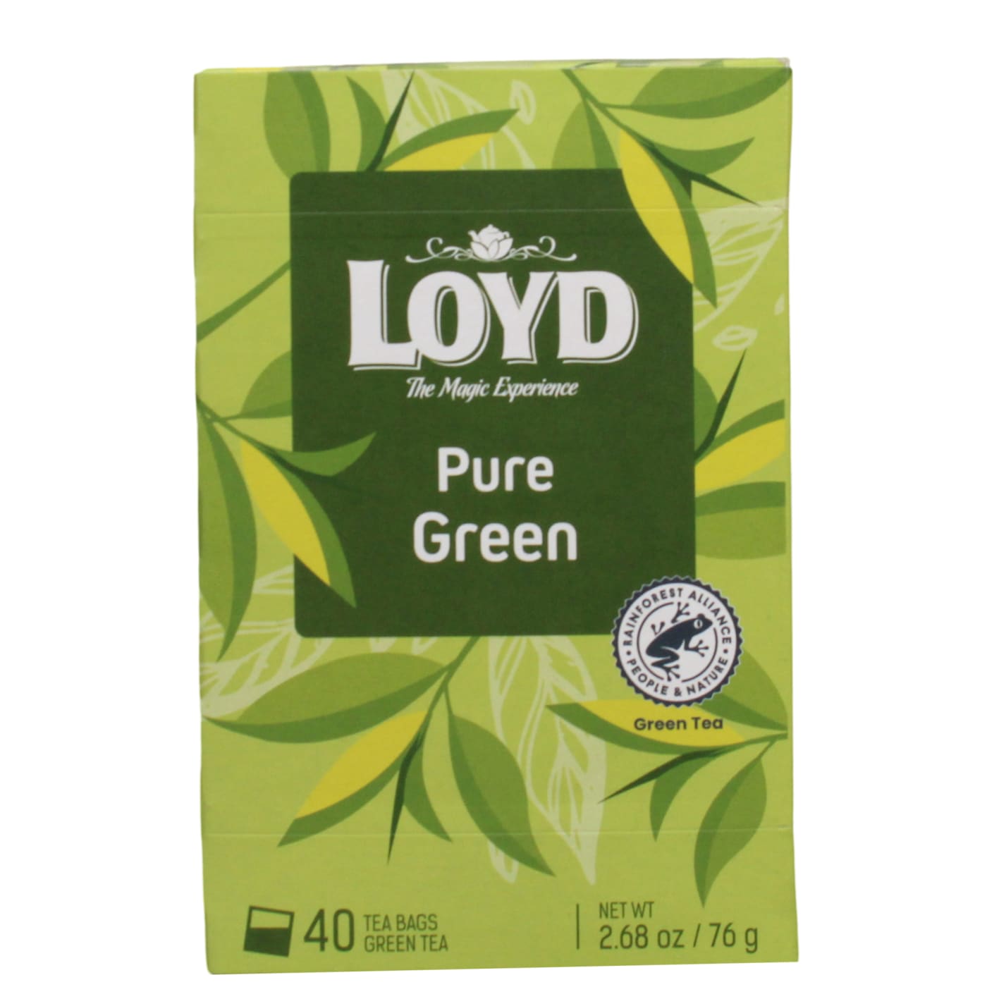 LOYD TEA BAGS GREEN TEA 40'S