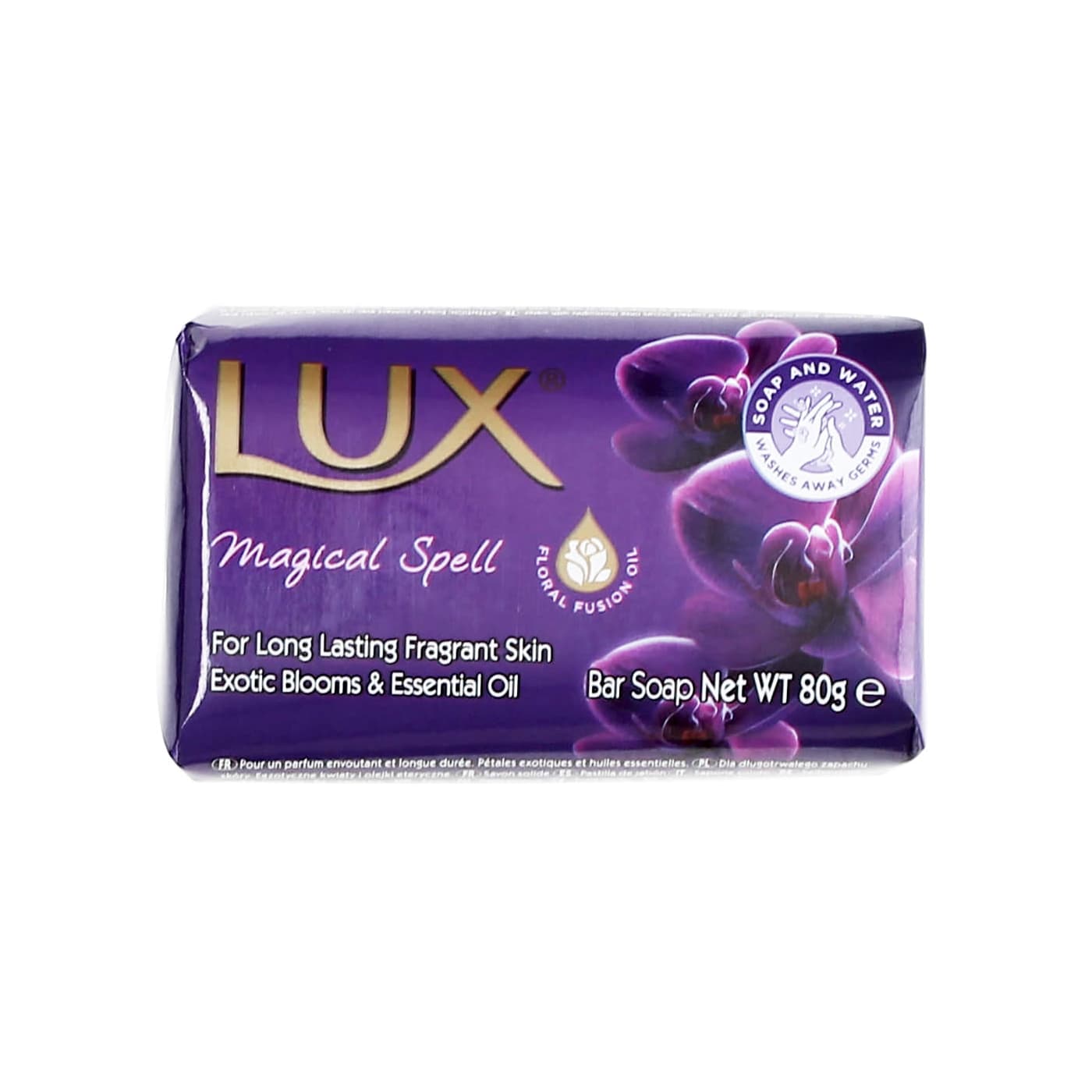 LUX 80G BAR SOAP MAGICAL SPELL EXOTIC BLOOMS & ESSENTIAL OILS