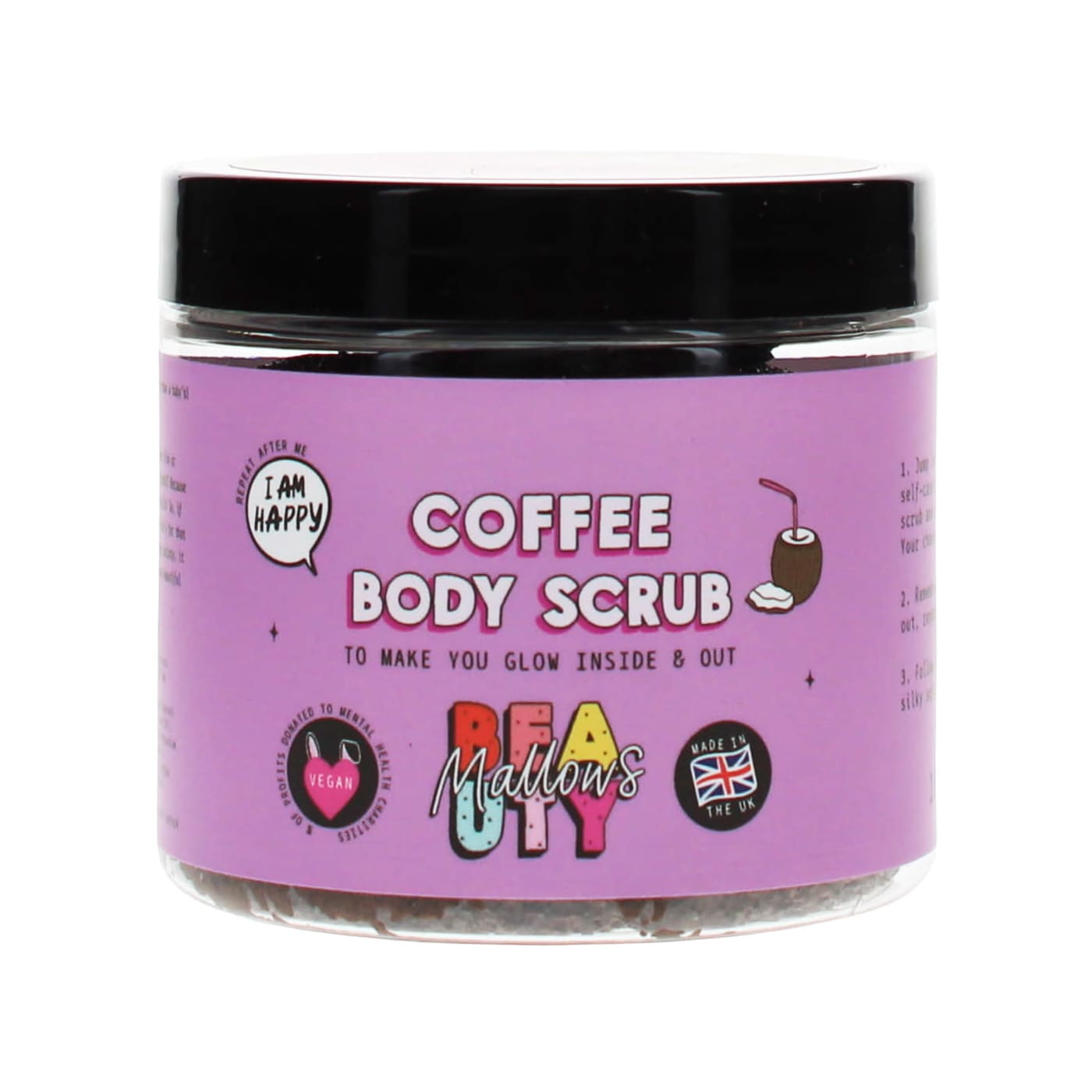 MALLOWS BEAUTY 180G COFFEE BODY SCRUB
