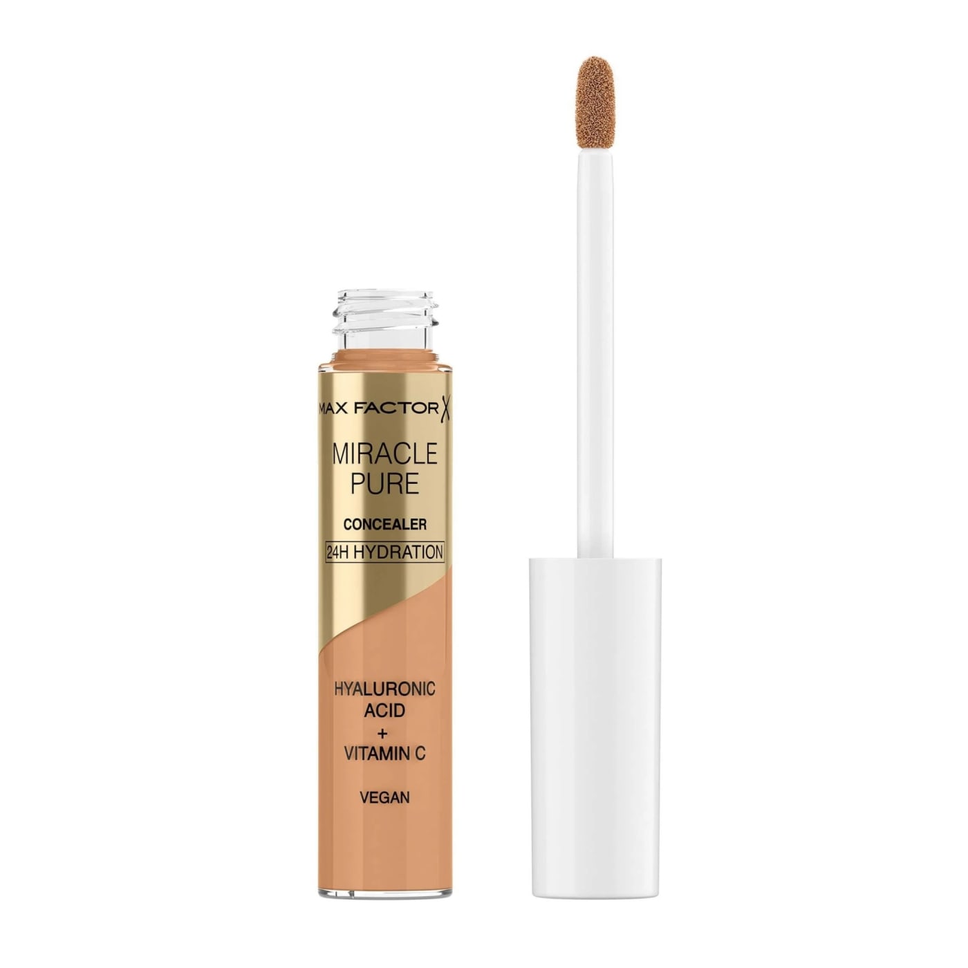 MAX FACTOR MIRACLE PURE CONCEALER EYE ENHANCER HONEY 040 CAFFEINE + VITAMIN C 10ML
