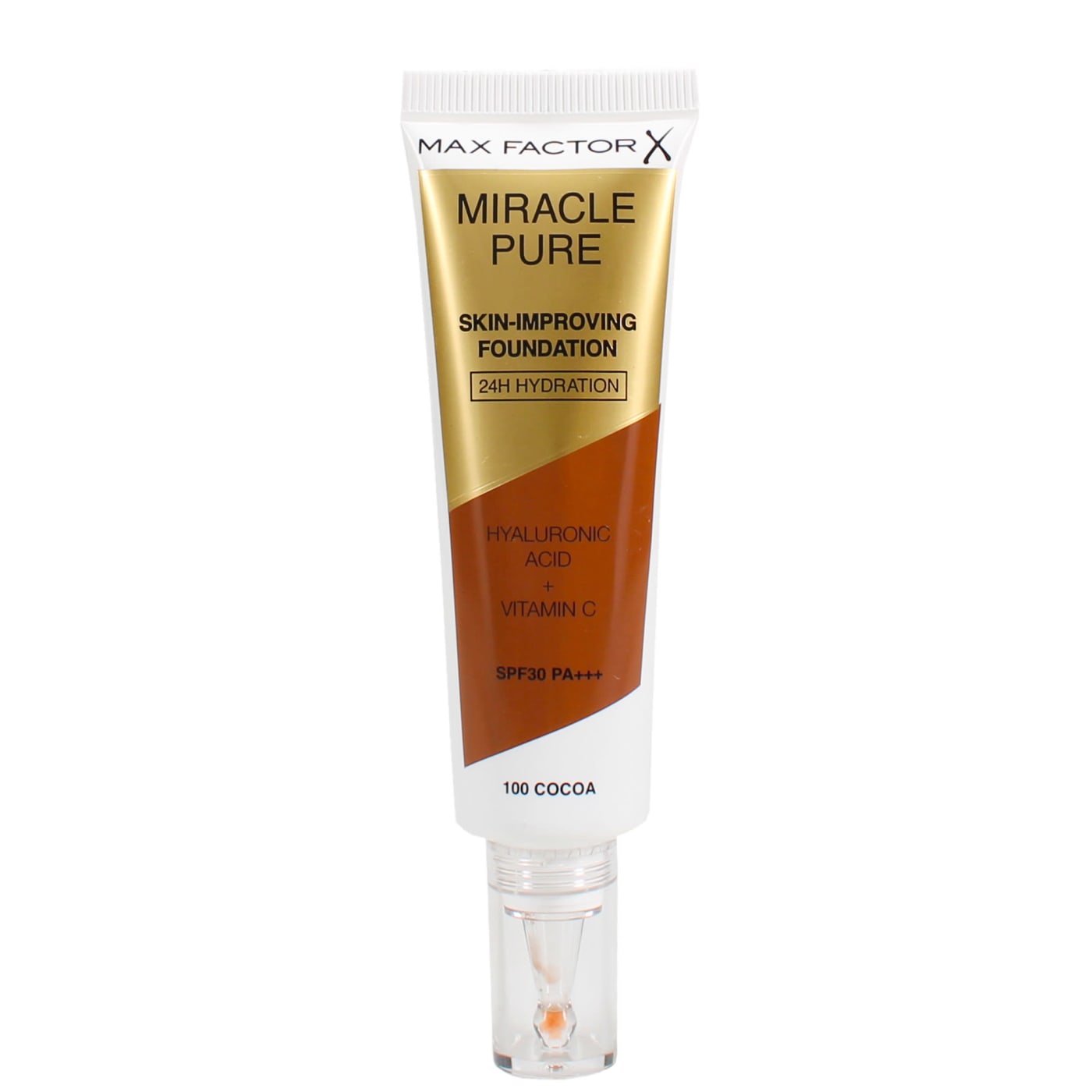MAX FACTOR MIRACLE PURE FOUNDATION COCOA 100 SPF30
