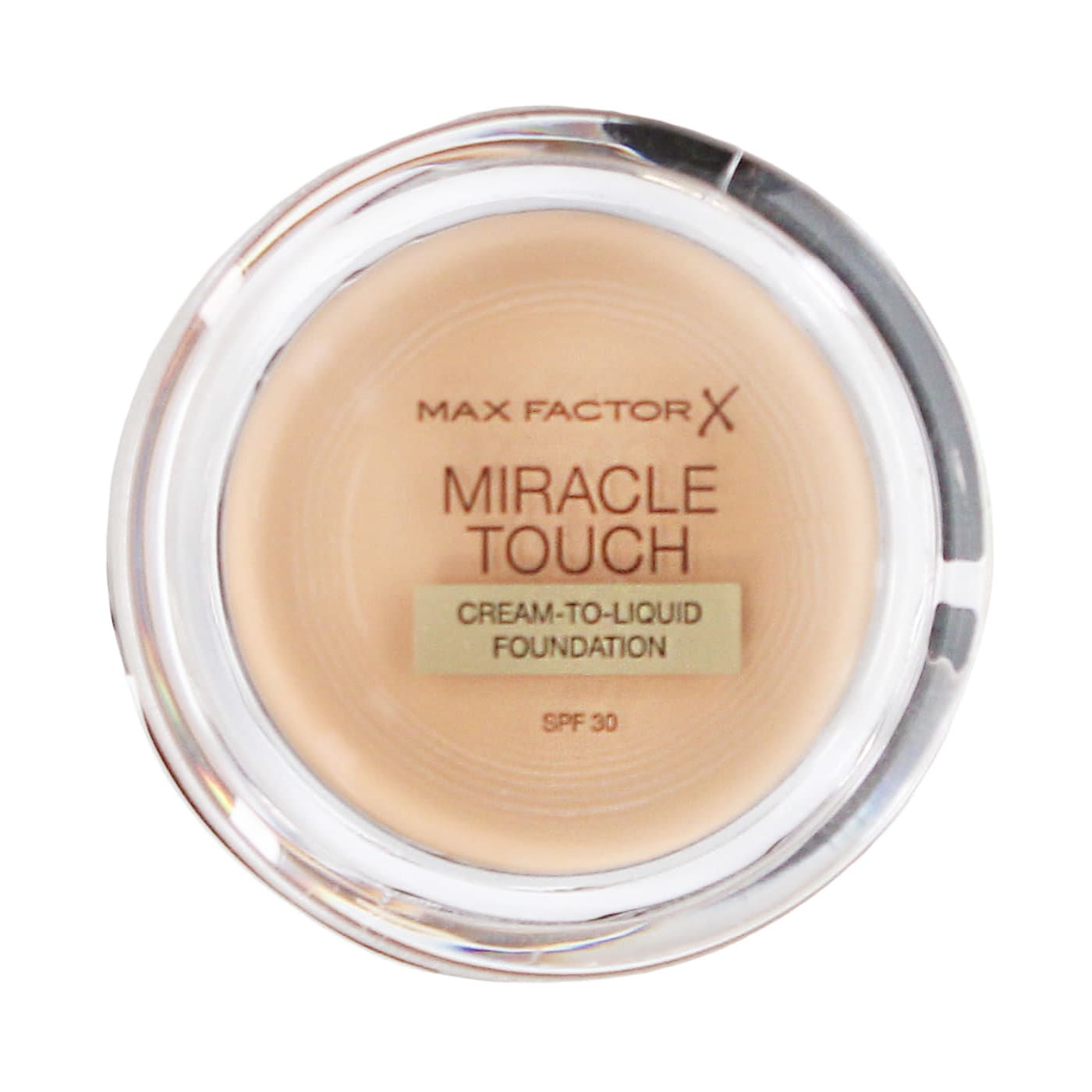 MAX FACTOR MIRACLE TOUCH 11.5G CREAM TO LIQUID FOUNDATION GOLDEN TAN 083 SPF30