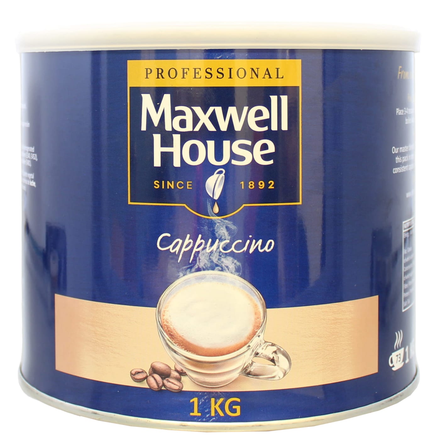 MAXWELL HOUSE 1KG INSTANT COFFEE CAPPUCCINO