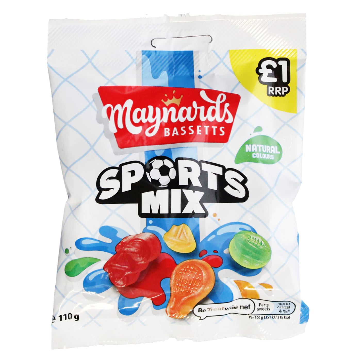MAYNARDS BASSETTS 110G SPORT MIXTURE PMP £1