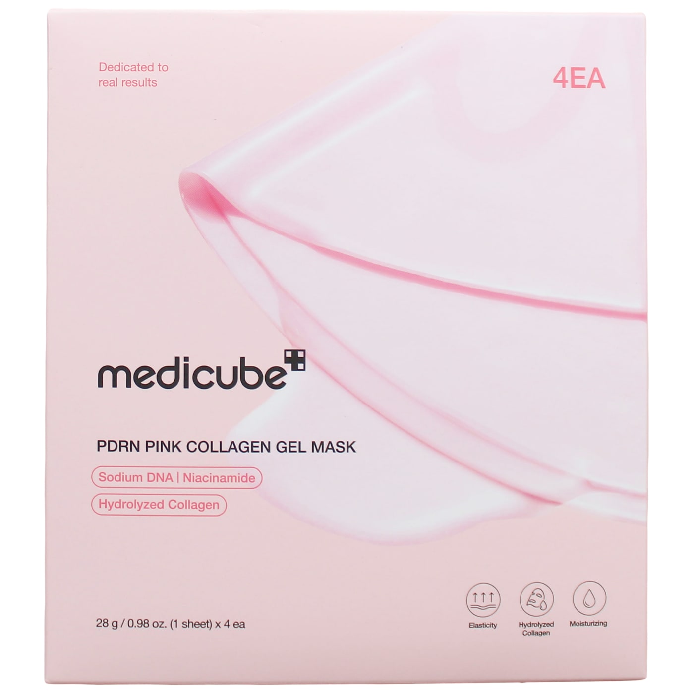 MEDICUBE PDRN PINK COLLAGEN GEL MASK 4 PACK