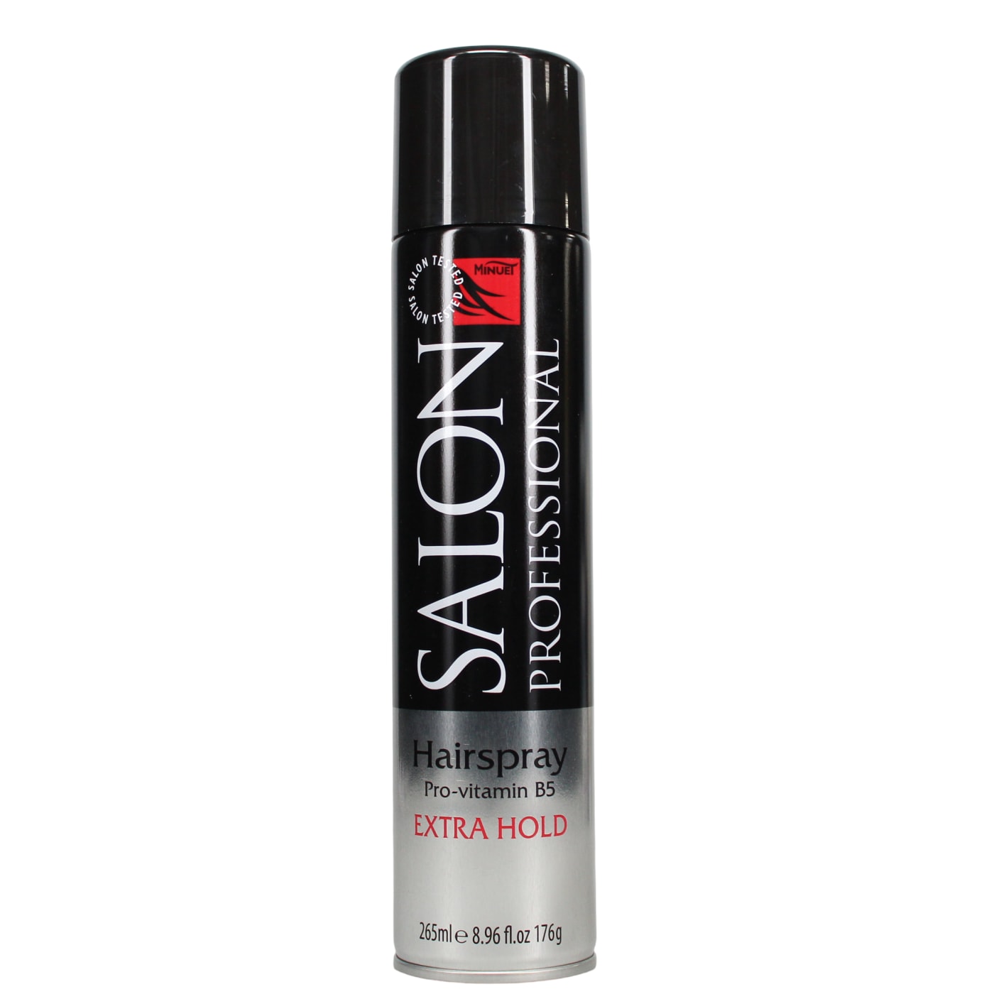 MINUET SALON PROFESSIONAL HAIR SPRAY EXTRA HOLD PRO VITAMIN B5 (ONE BEYOND) 265ML