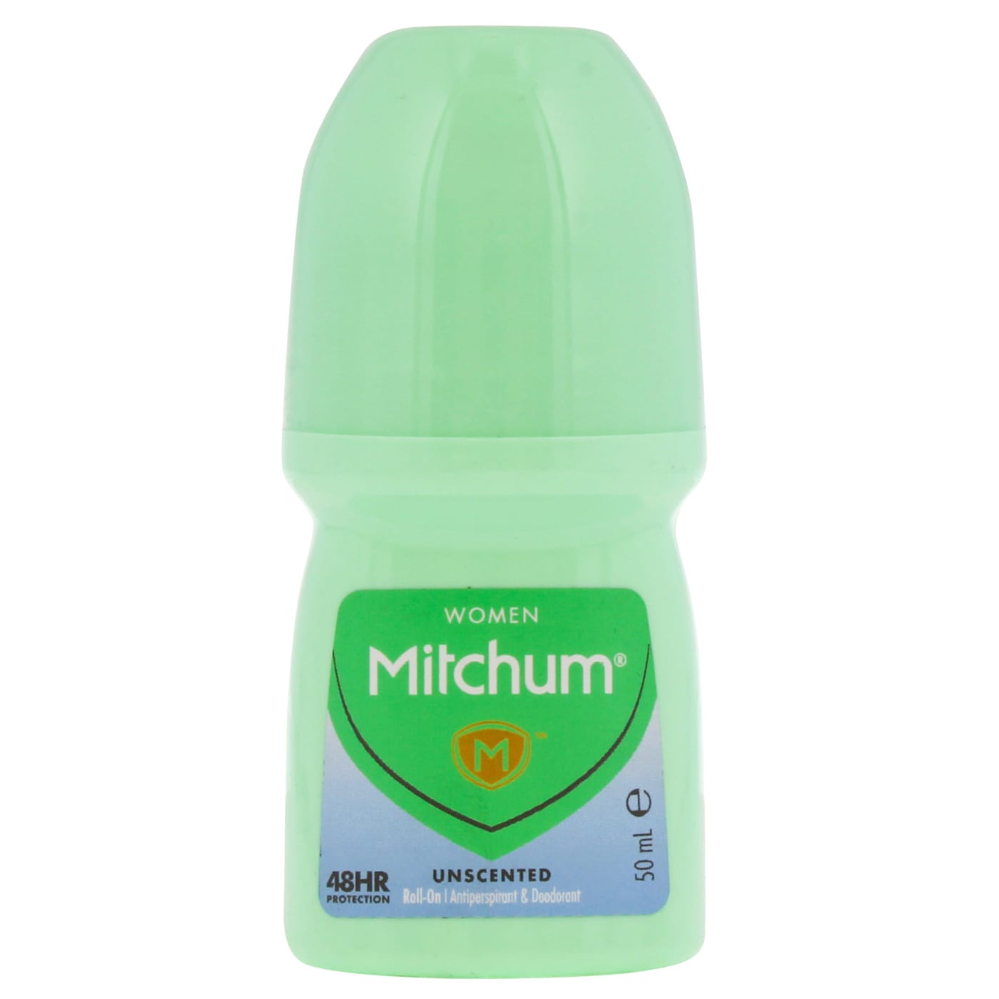 MITCHUM WOMEN ROLL ON ANTI PERSPIRANT ADVANCED UNSCENTED 50ML