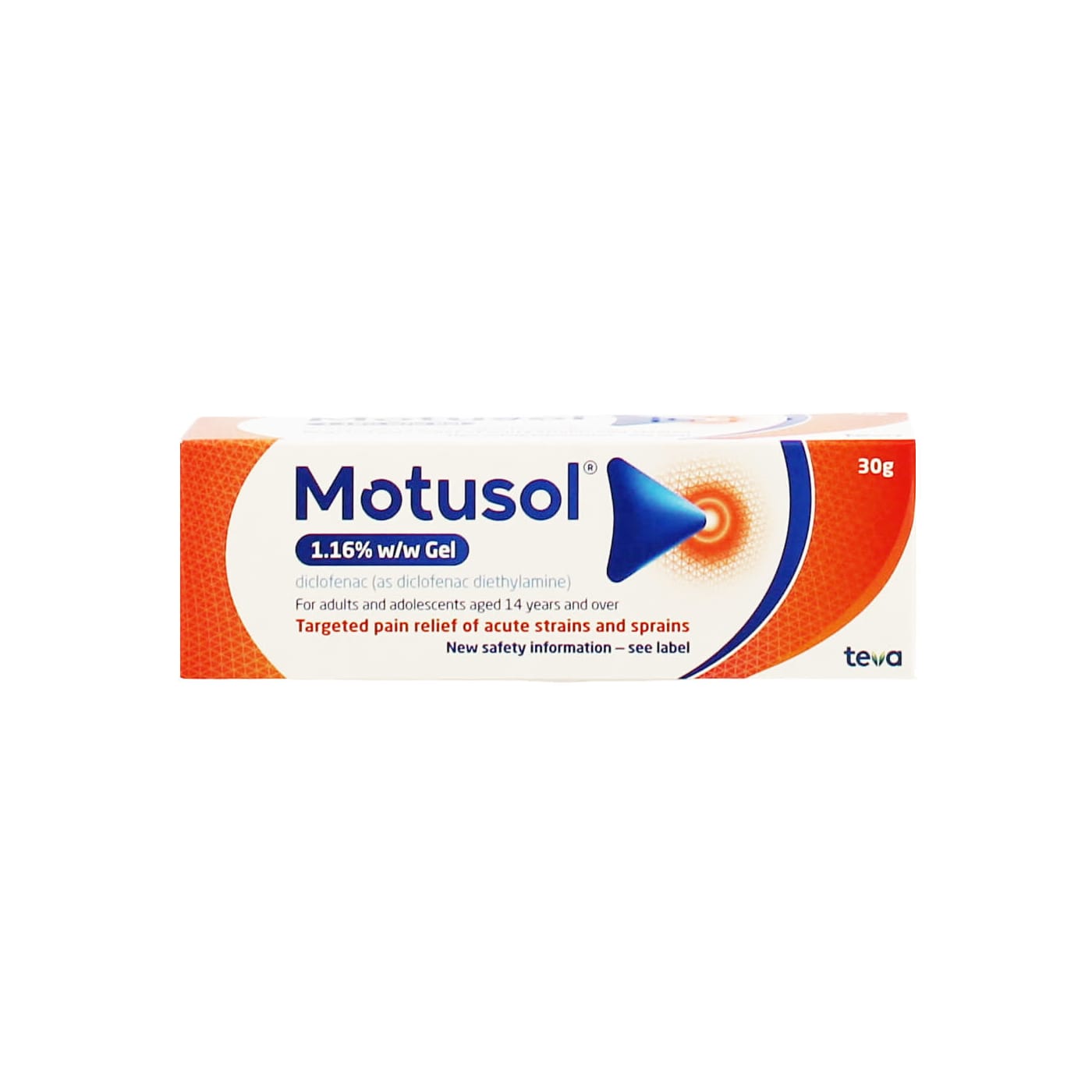MOTUSOL 30G PAIN RELIEF GEL 1.16%