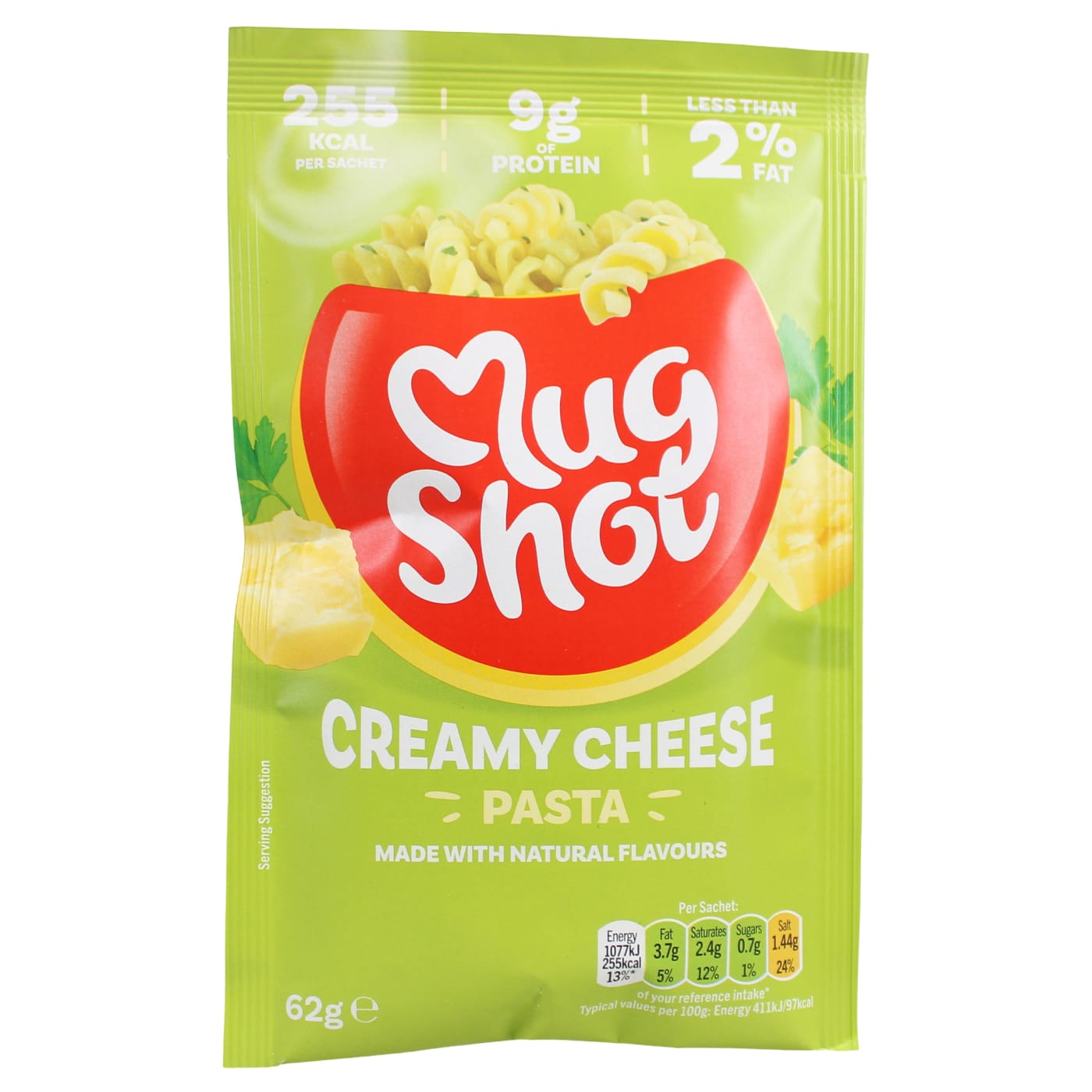 MUGSHOT 68G PASTA CREAMY CHEESE