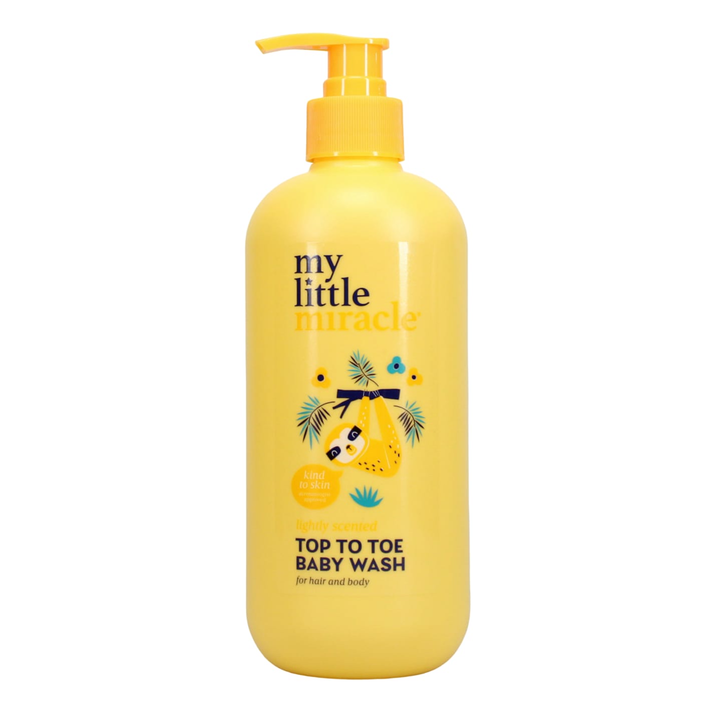 MY LITTLE MIRACLE BABY WASH TOP TO TOE LIGHTLY SCENTED 500ML