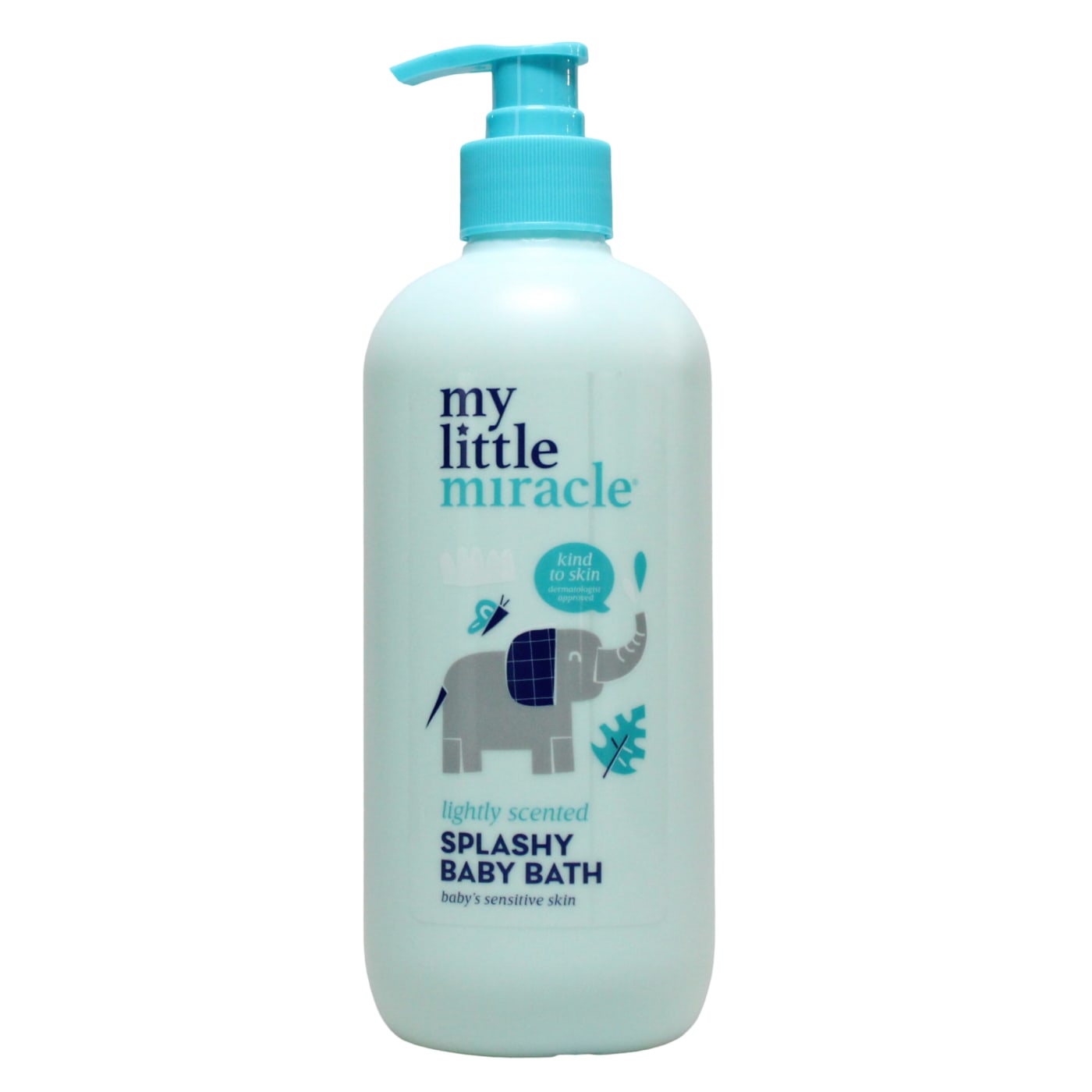 MY LITTLE MIRACLE SPLASHY BABY BATH LIGHTLY SCENTED 500ML