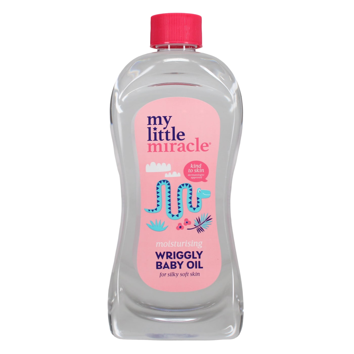 MY LITTLE MIRACLE? WRIGGLY BABY OIL MOISTURISING 500ML