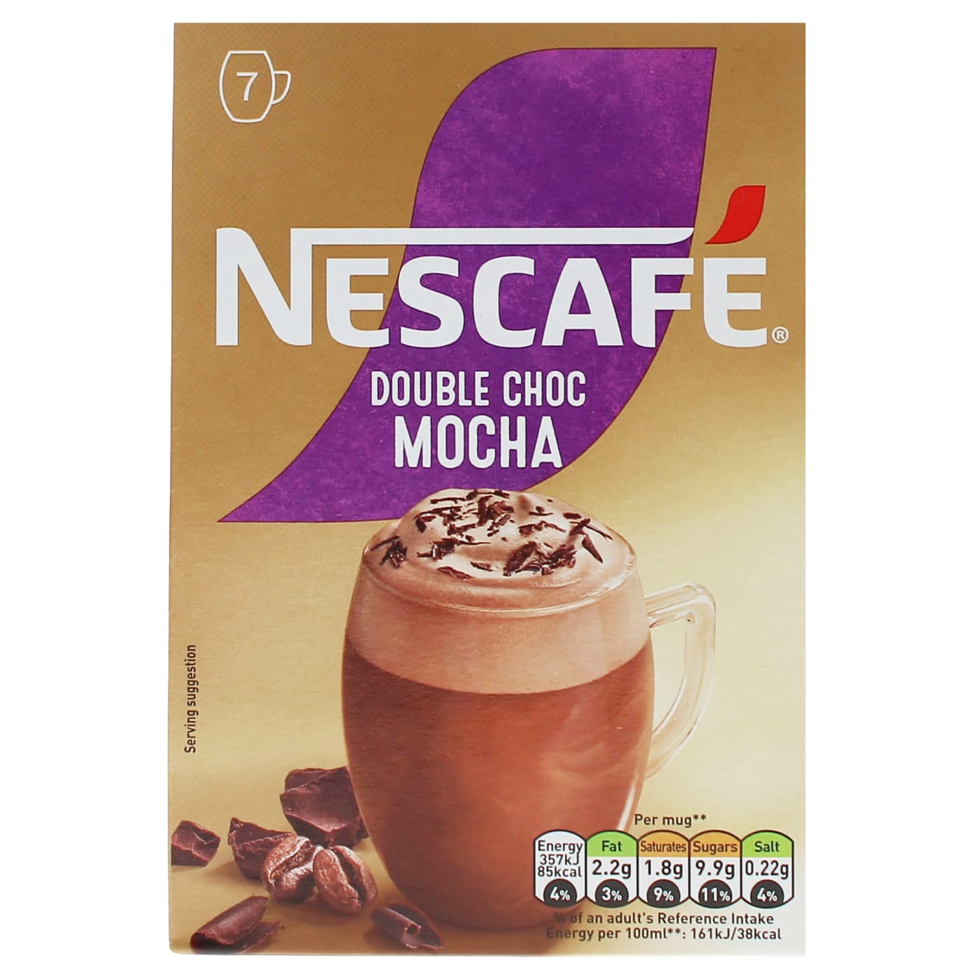 NESCAFE 7X20.9G INSTANT SACHETS DOUBLE MOCHA