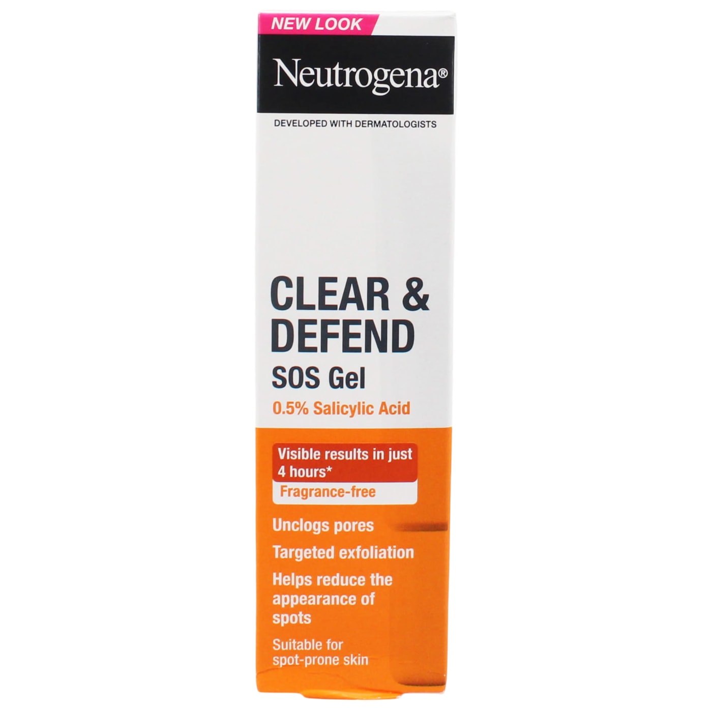 NEUTROGENA CLEAR & DEFEND 0.5 SALICYLIC ACID SOS GEL 15ML