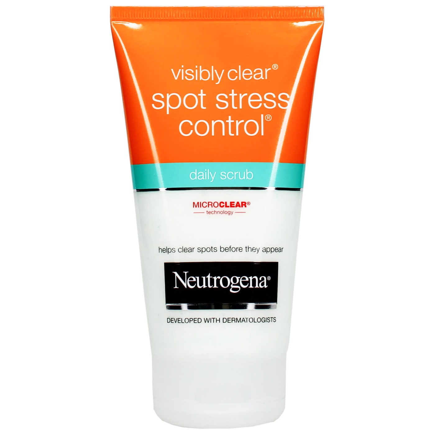 NEUTROGENA VISIBLY CLEAR DAILY SCRUB SPOT STRESS CONTROL 150ML