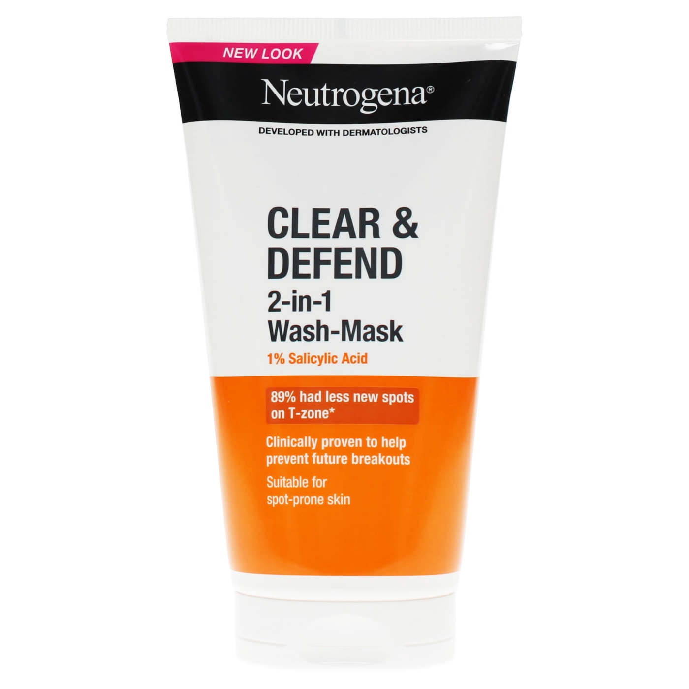 NEUTROGENA CLEAR & DEFEND 2IN1 WASH MASK 150ML