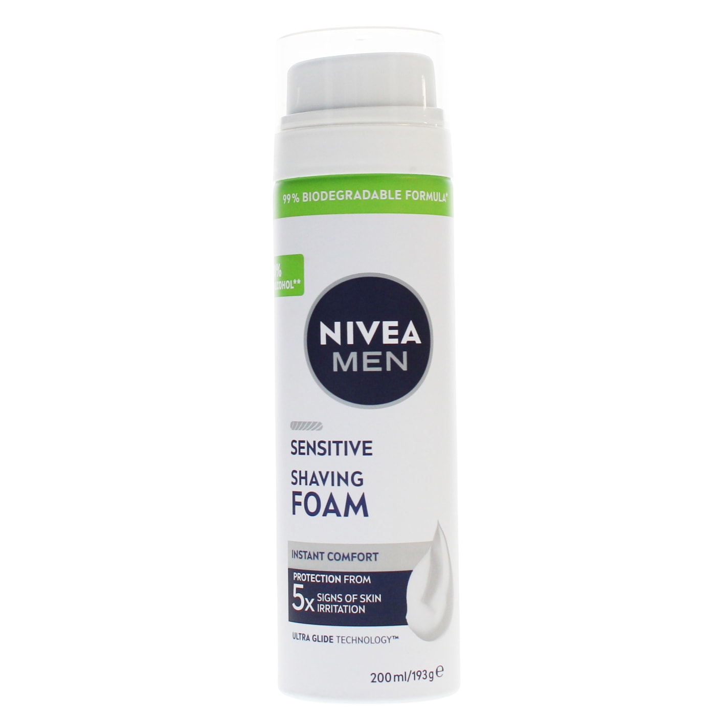 NIVEA FOR MEN SHAVING FOAM SENSITIVE 200ML