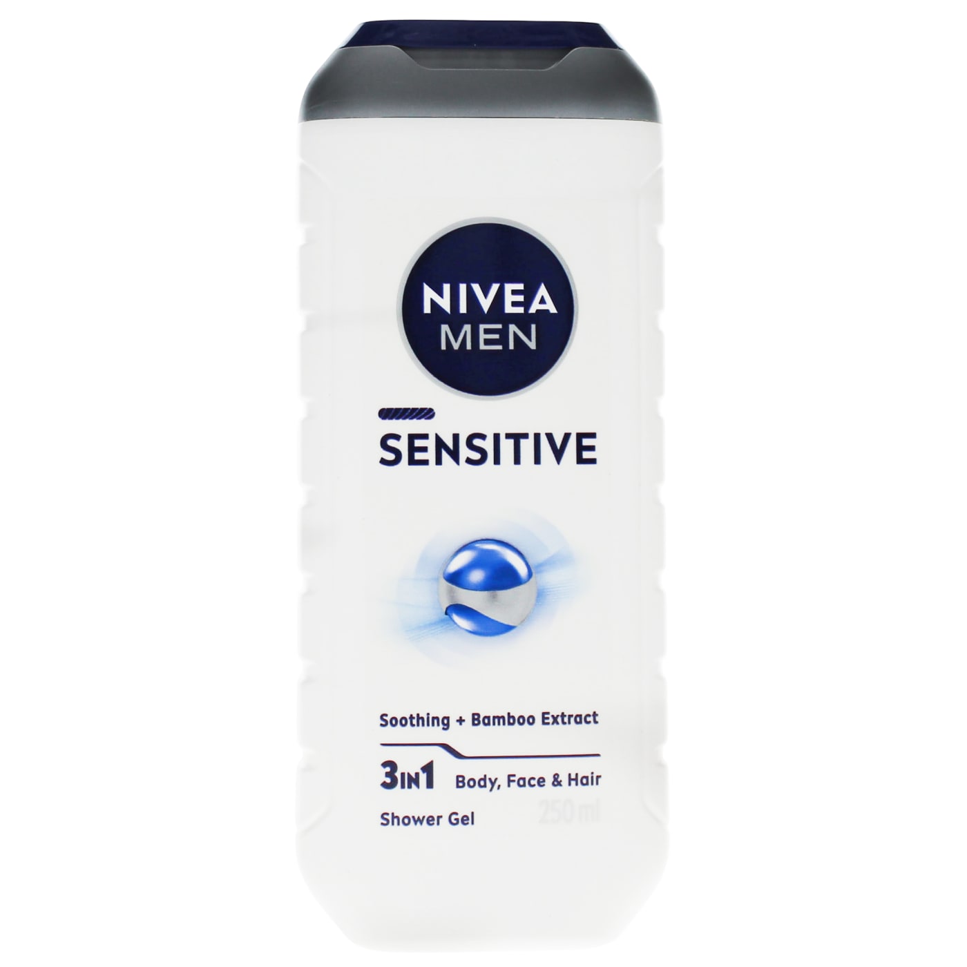 NIVEA MEN SHOWER GEL SENSITIVE FOR BODY, FACE & HAIR 250ML