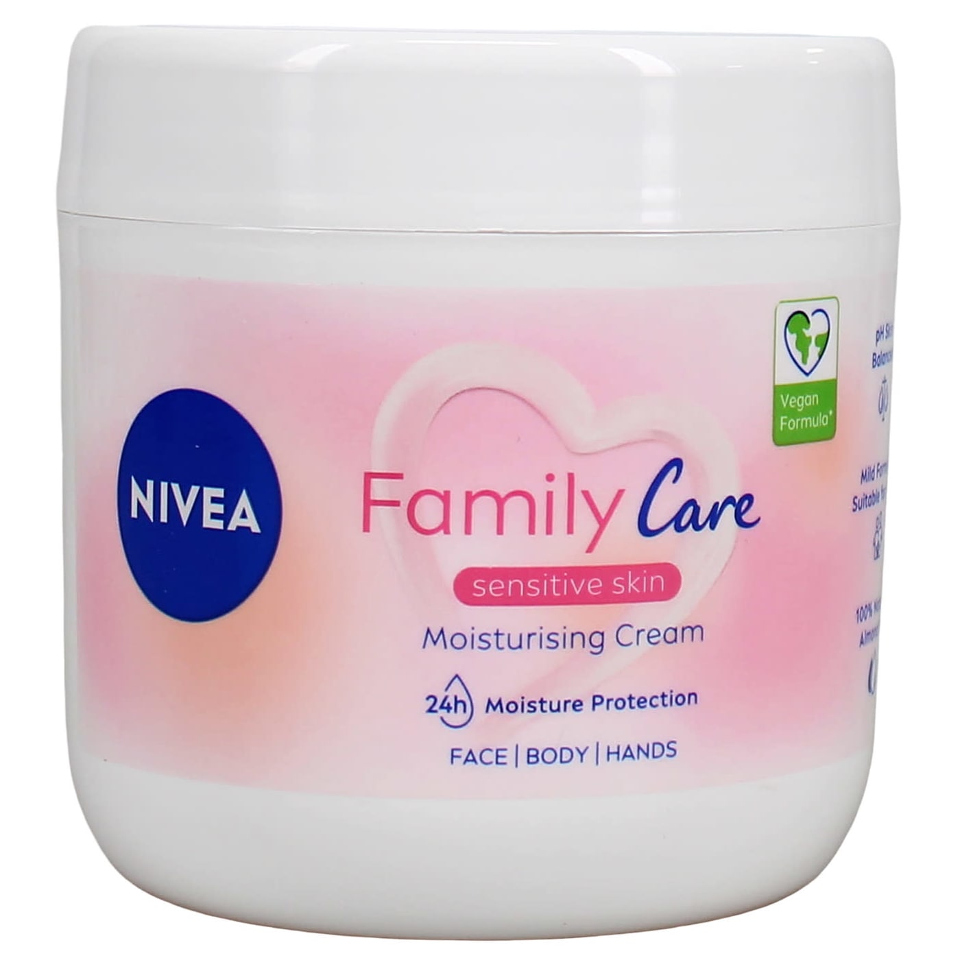 NIVEA FAMILY CARE BODY CREAM SENSITIVE SKIN 450ML