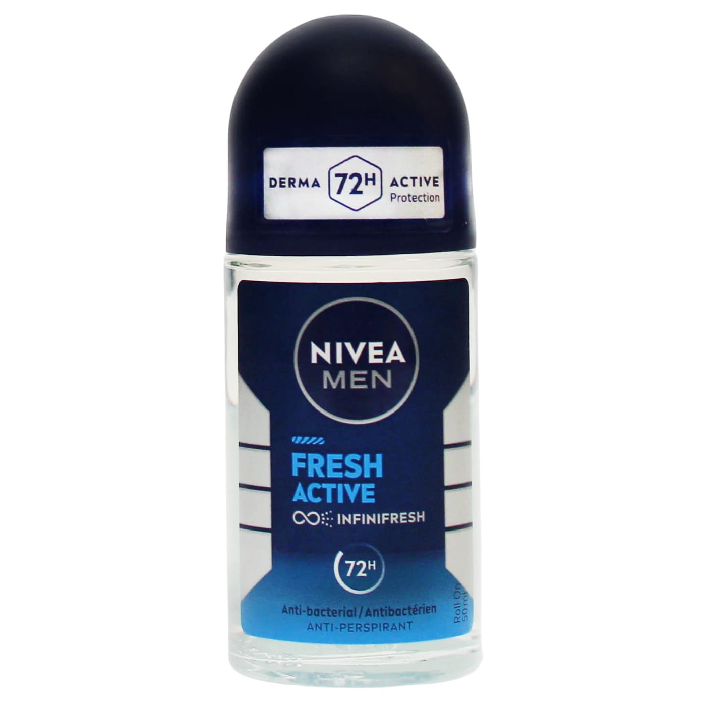 NIVEA MEN ROLL ON ANTI PERSPIRANT DEODORANT FRESH ACTIVE 50ML
