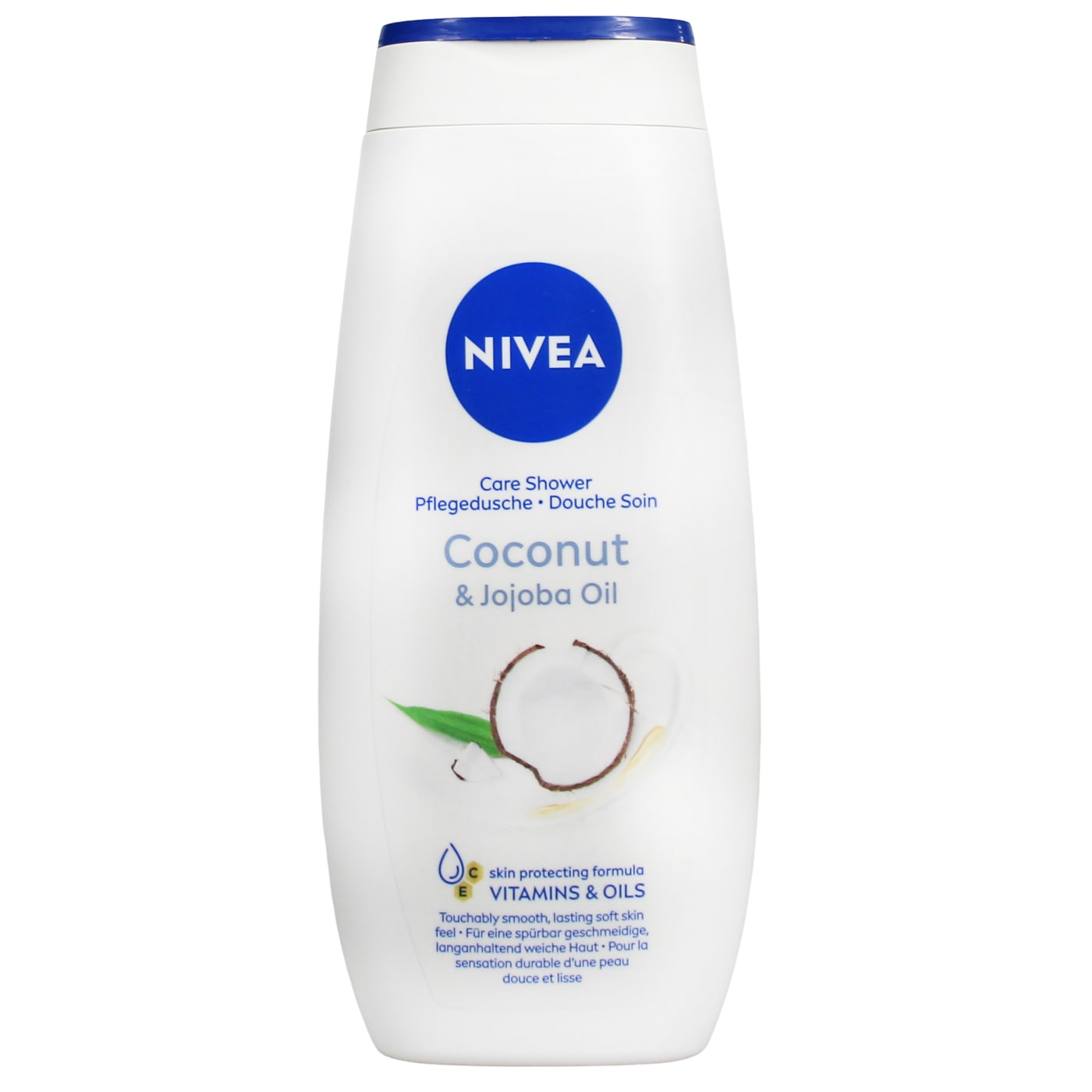 NIVEA SHOWER CREAM CARING COCONUT & JOJOBA OIL 250ML