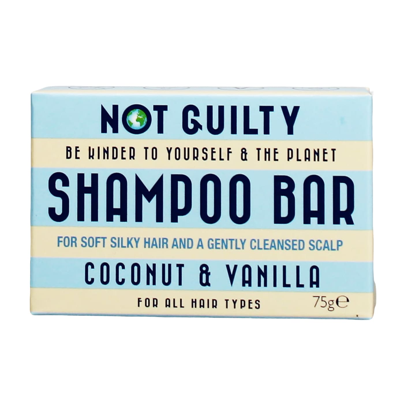 NOT GUILTY 75G SHAMPOO BAR COCONUT & VANILLA
