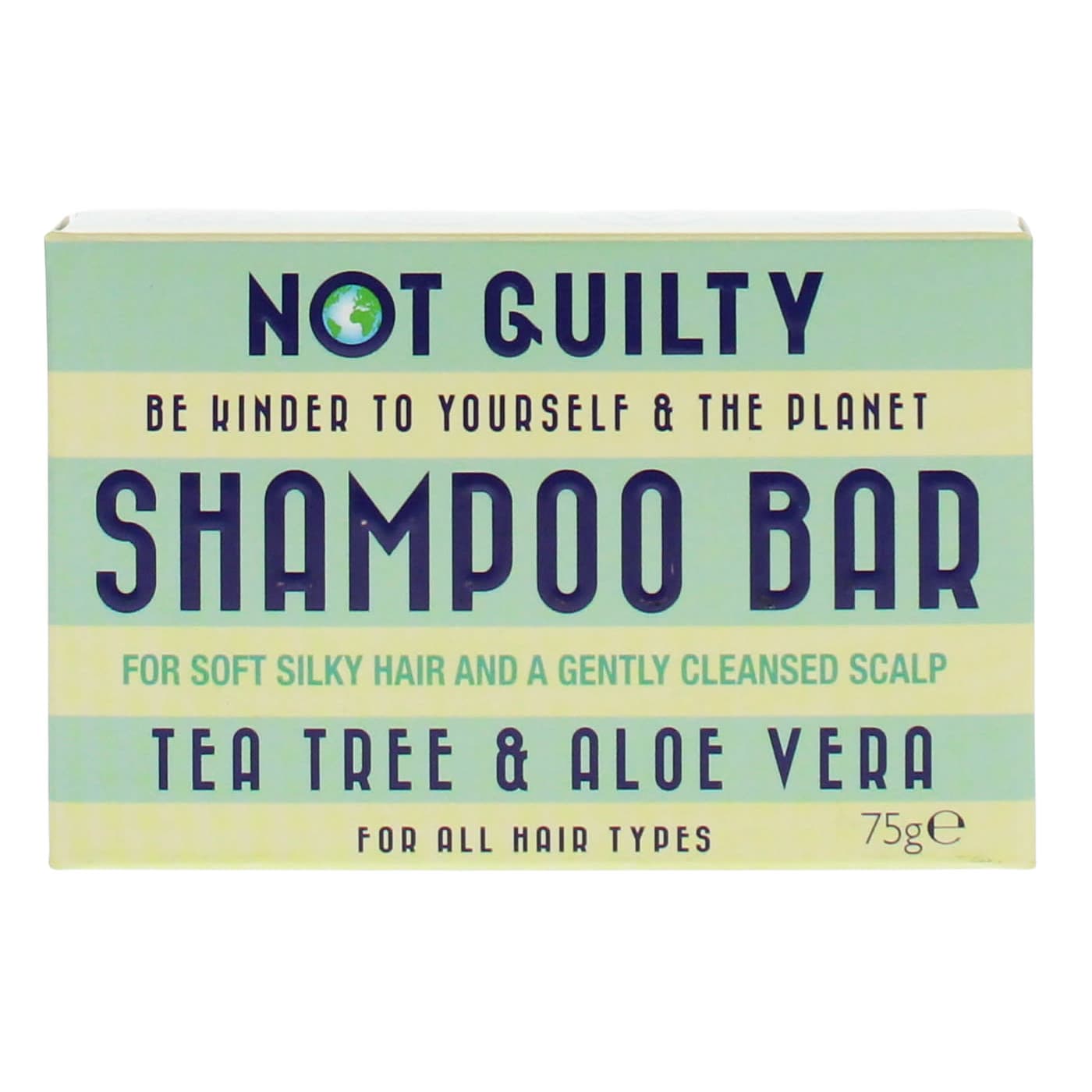 NOT GUILTY 75G SHAMPOO BAR TEA TREE & ALOE VERA