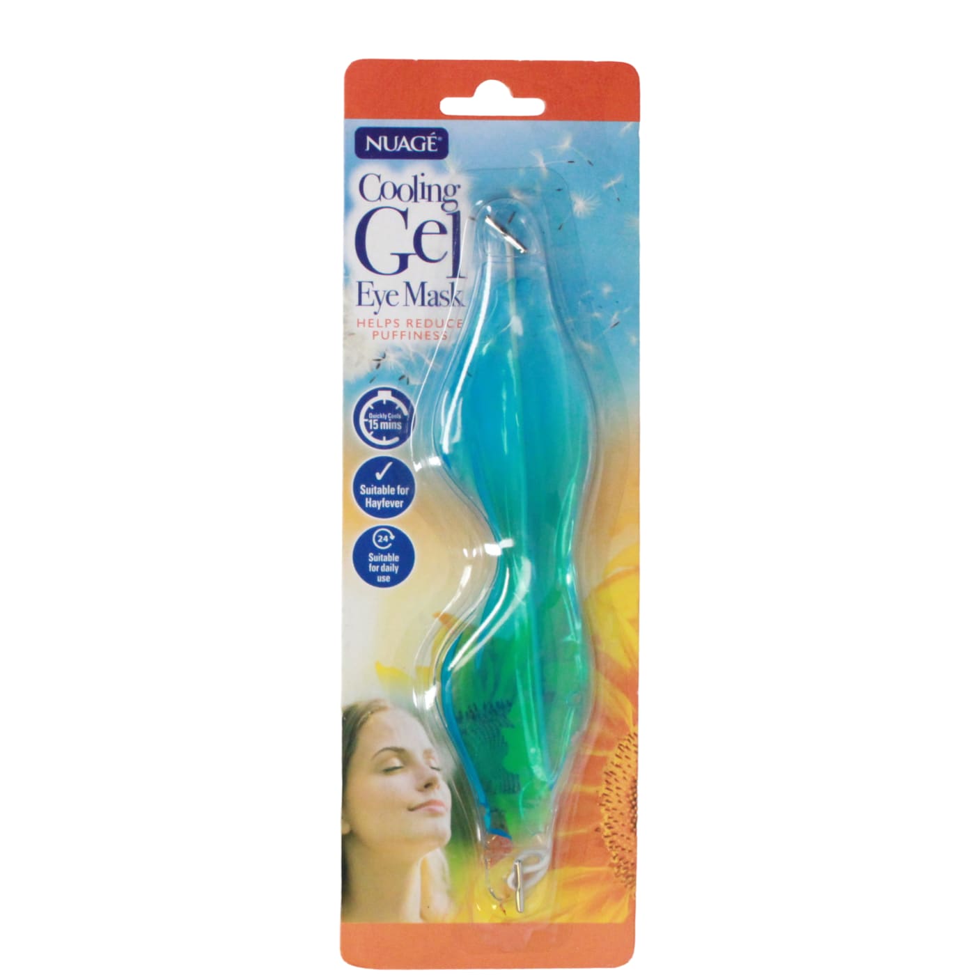 NUAGE HAYFEVER RELIEF COOLING GEL EYE MASK