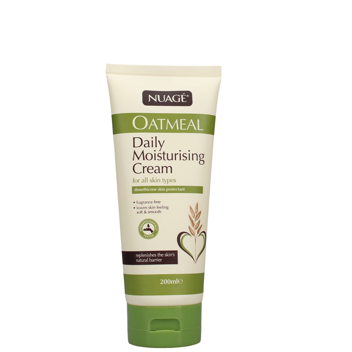 NUAGE OATMEAL DAILY MOISTURISING CREAM TUBE 200ML