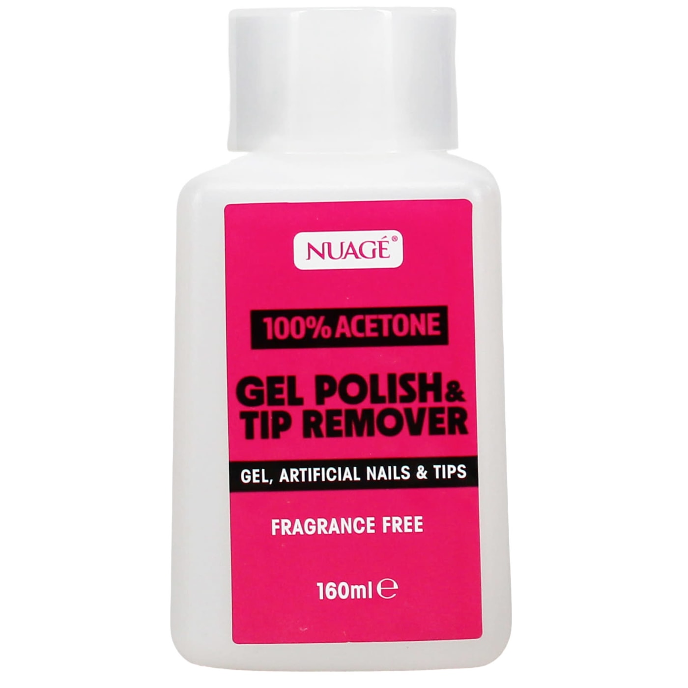 NUAGÉ GEL POLISH & TIP REMOVER 160ML