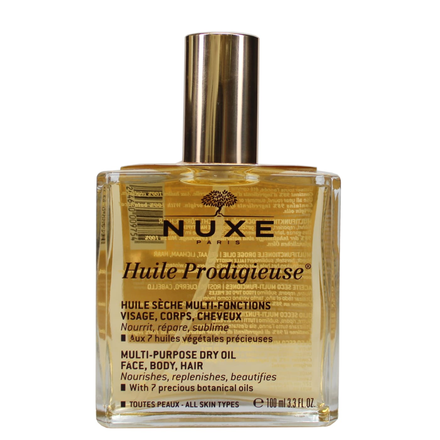 NUXE HUILE PRODIGIEUSE DRY OIL SPRAY MULTI-PURPOSE 100ML