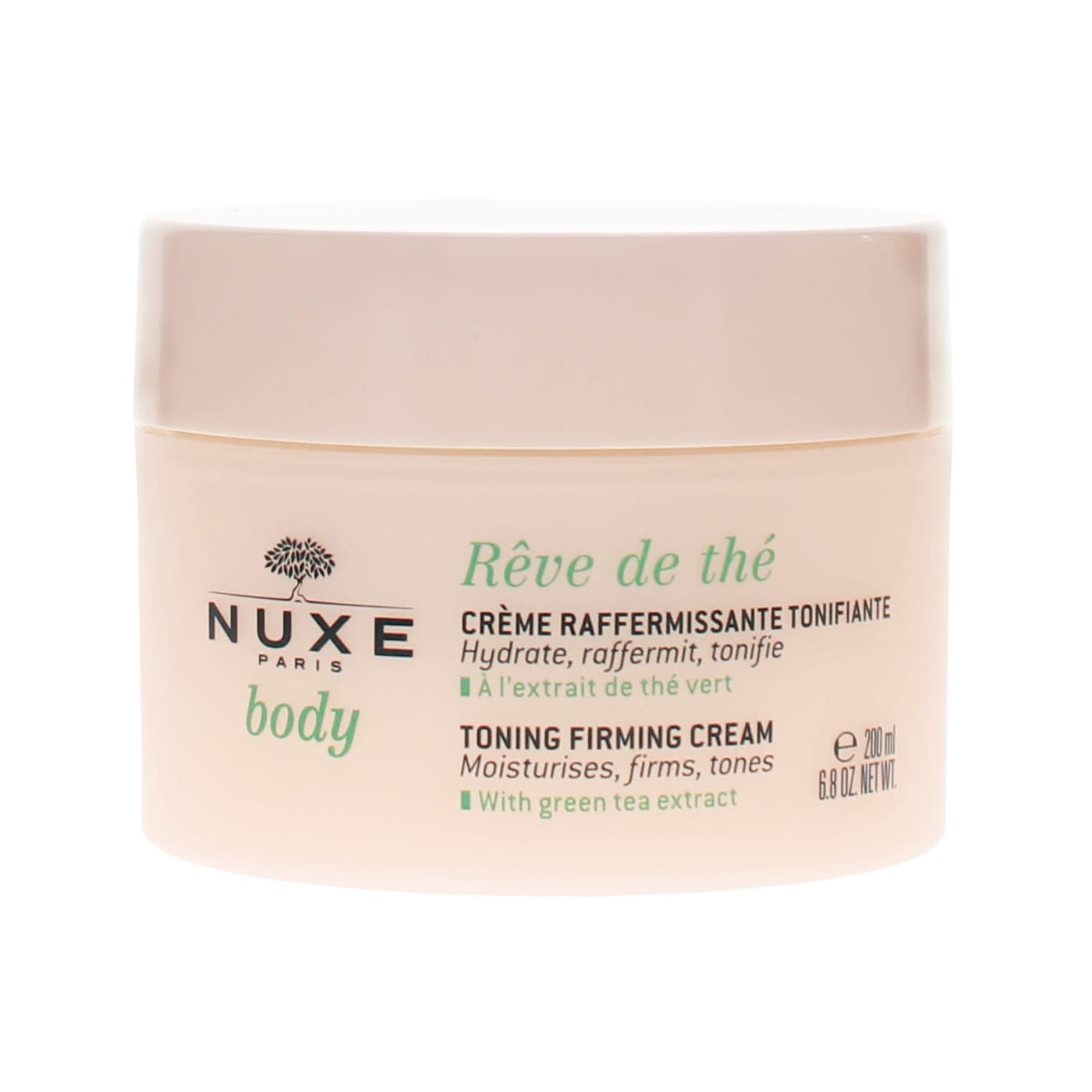 NUXE FIRMING TONING CREAM WITH GREEN TEA EXTRACT 200ML