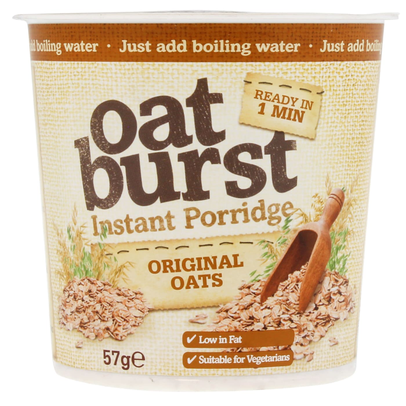 OATBURST 57G PORRIDGE POT ORIGINAL