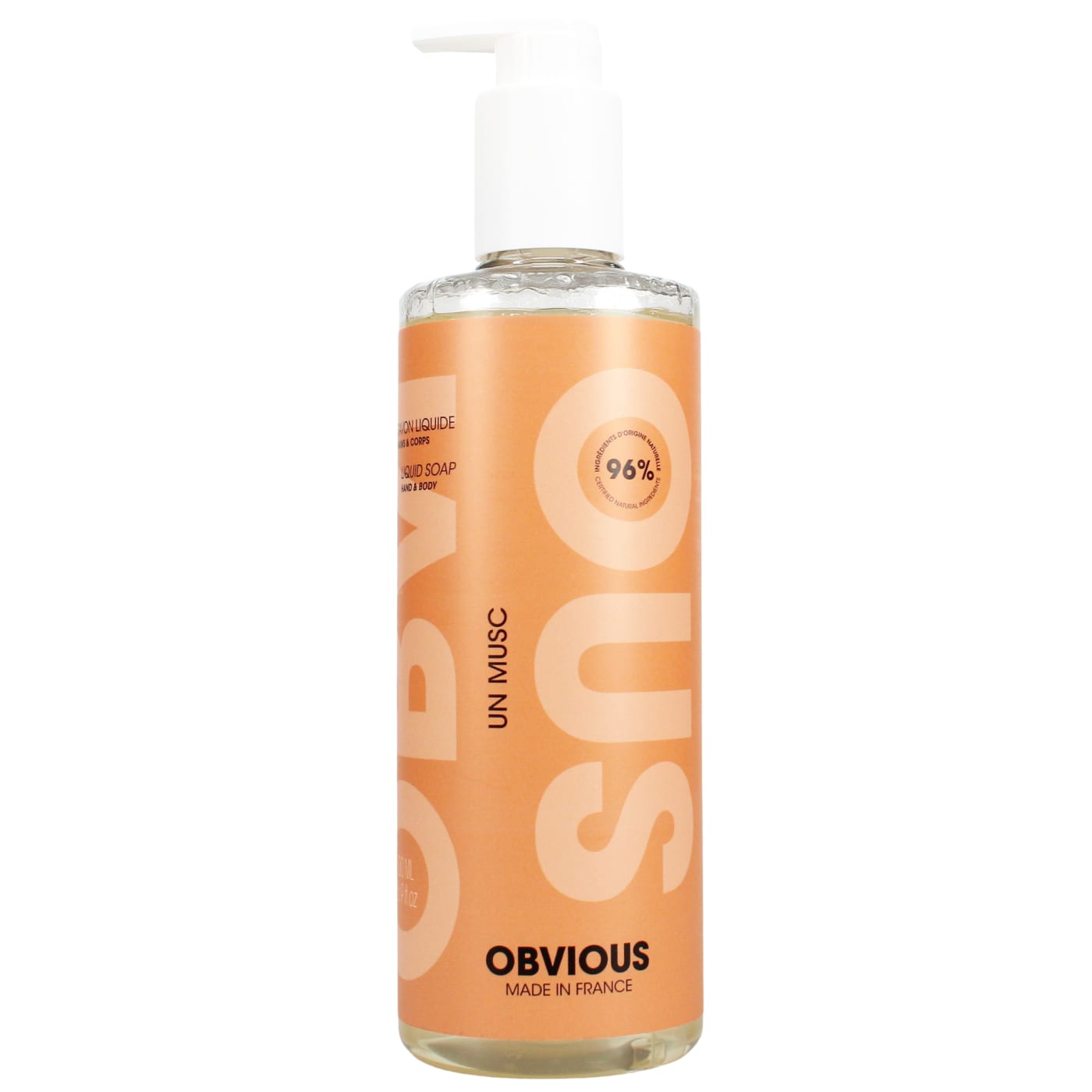 OBVIOUS LIQUID HAND & BODY SOAP UN MUSC 500ML