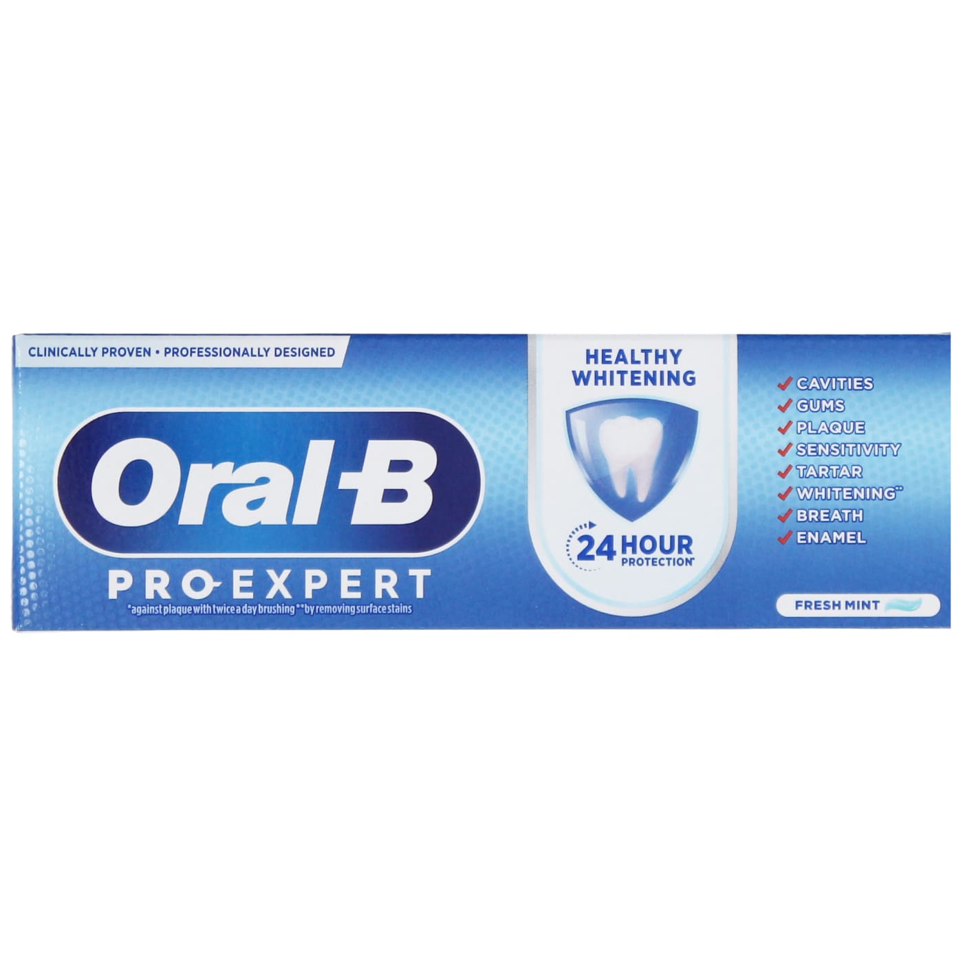 ORAL-B PRO EXPERT TOOTHPASTE 24 HOUR PROTECTION WHITENING CRYSTALS 75ML