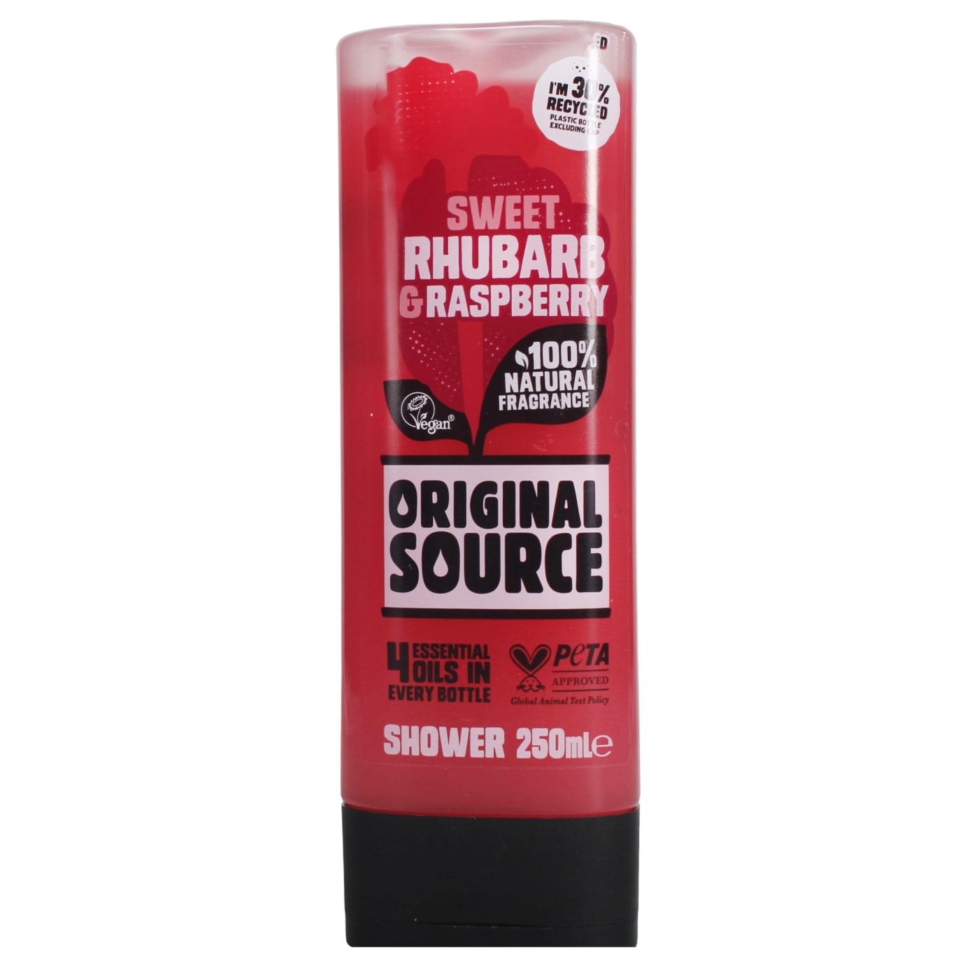 ORIGINAL SOURCE SHOWER GEL RHUBARB & RASPBERRY 250ML