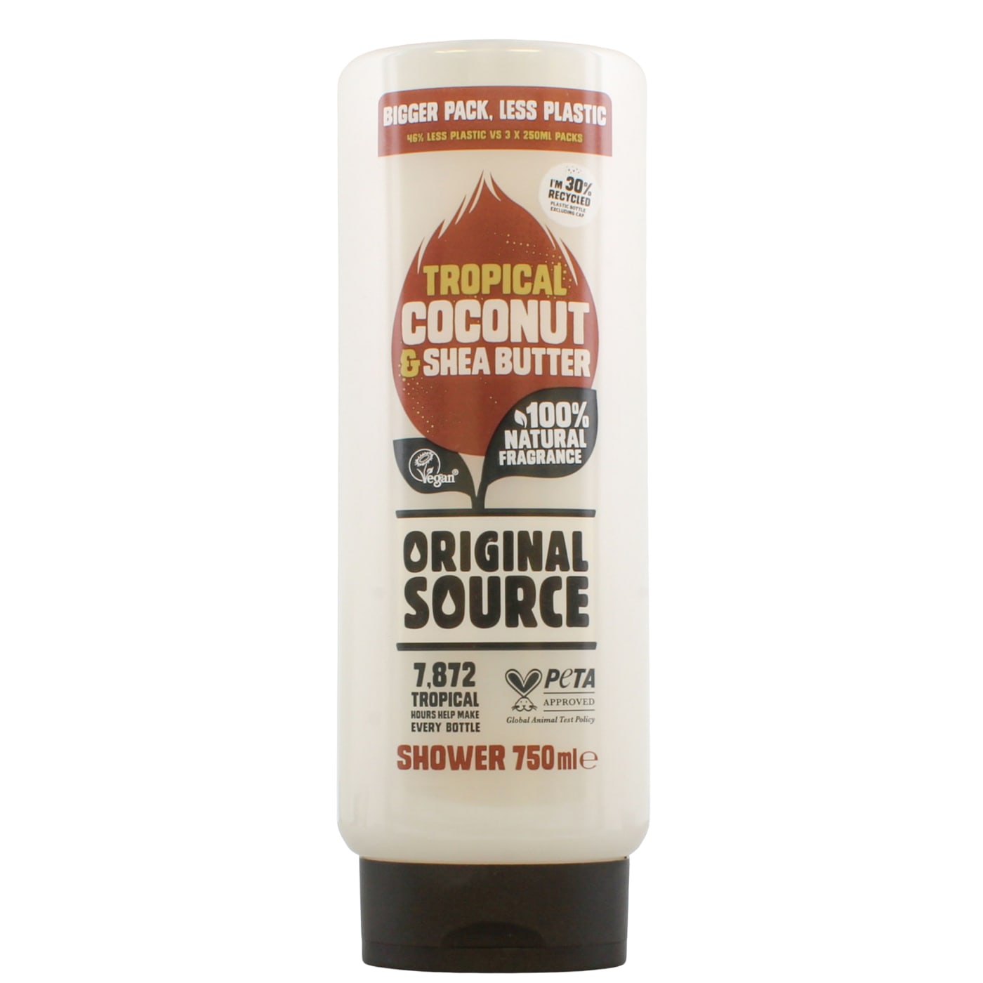 ORIGINAL SOURCE BODY WASH COCONUT & SHEA BUTTER 750ML
