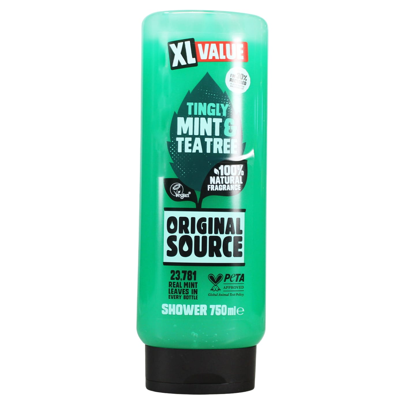 ORIGINAL SOURCE BODY WASH MINT & TEA TREE 750ML
