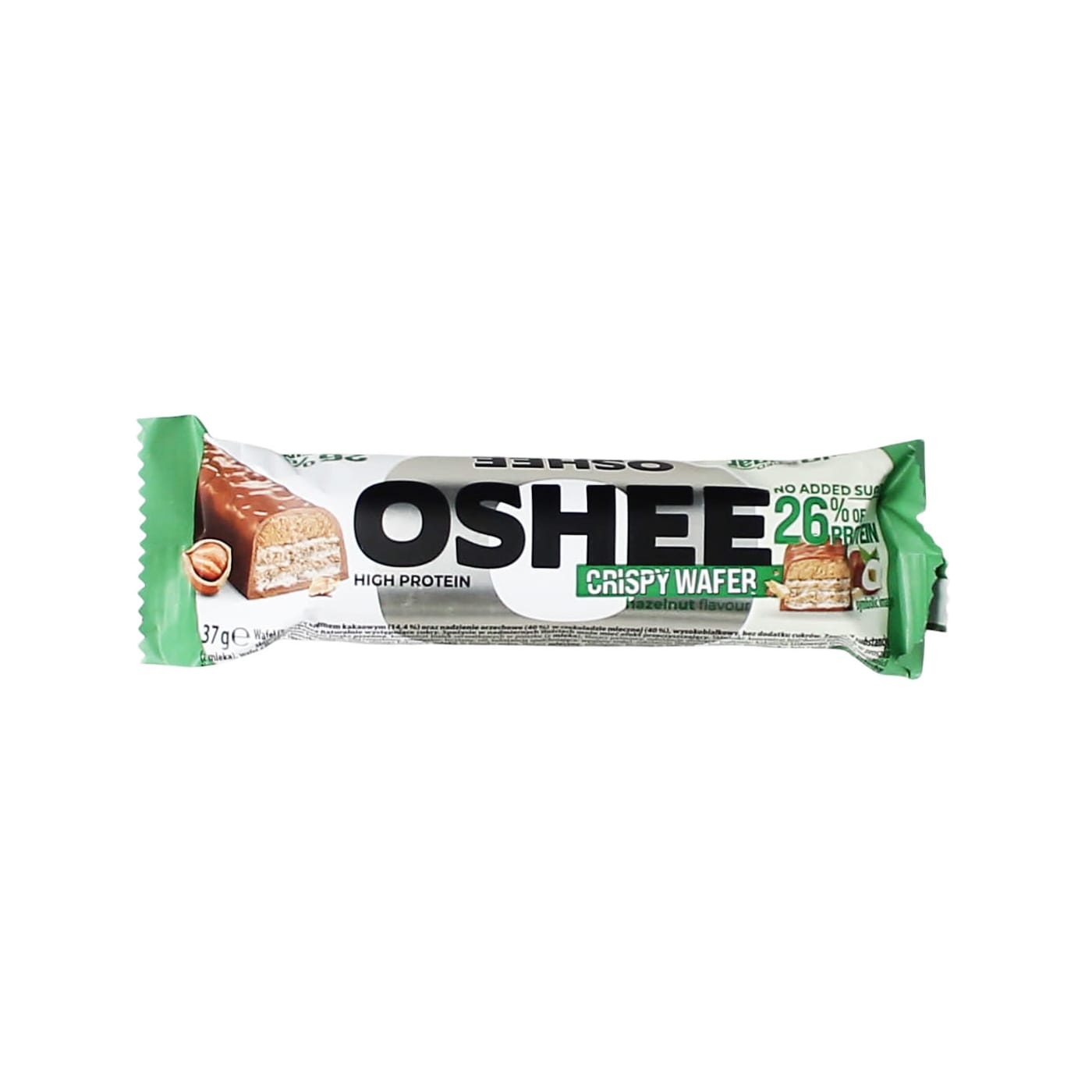 OSHEE 37G PROTEIN CRISPY WAFER HAZELNUT