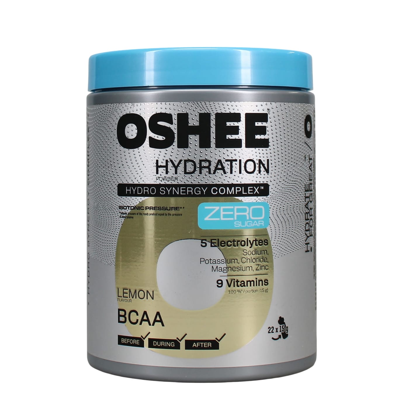 OSHEE 330G HYDRATION ELECTROLYTE & VITAMIN POWDER LEMON & BCAA
