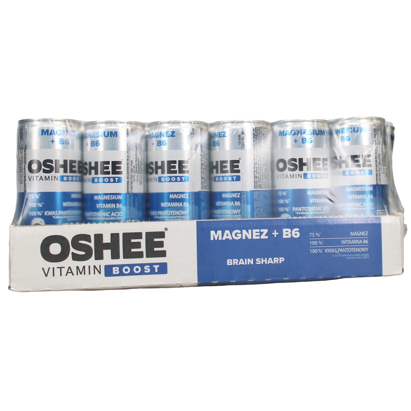 OSHEE 24X VITAMIN BOOST MAGNESIUM + B6 250ML