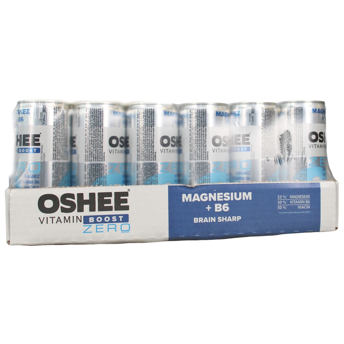 OSHEE 24X VITAMIN BOOST MAGNESIUM + B6 ZERO 250ML
