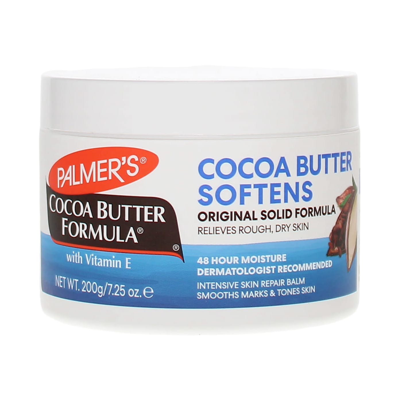 PALMER'S COCOA BUTTER FORMULA 200G MOISTURISER COCOA BUTTER WITH VITAMIN E