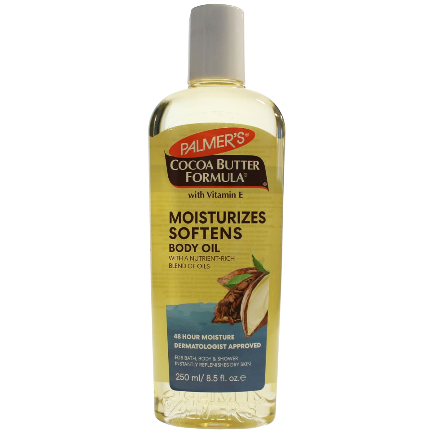 PALMER'S COCOA BUTTER FORMULA BODY OIL MOISTURIZES SOFTENS 250ML