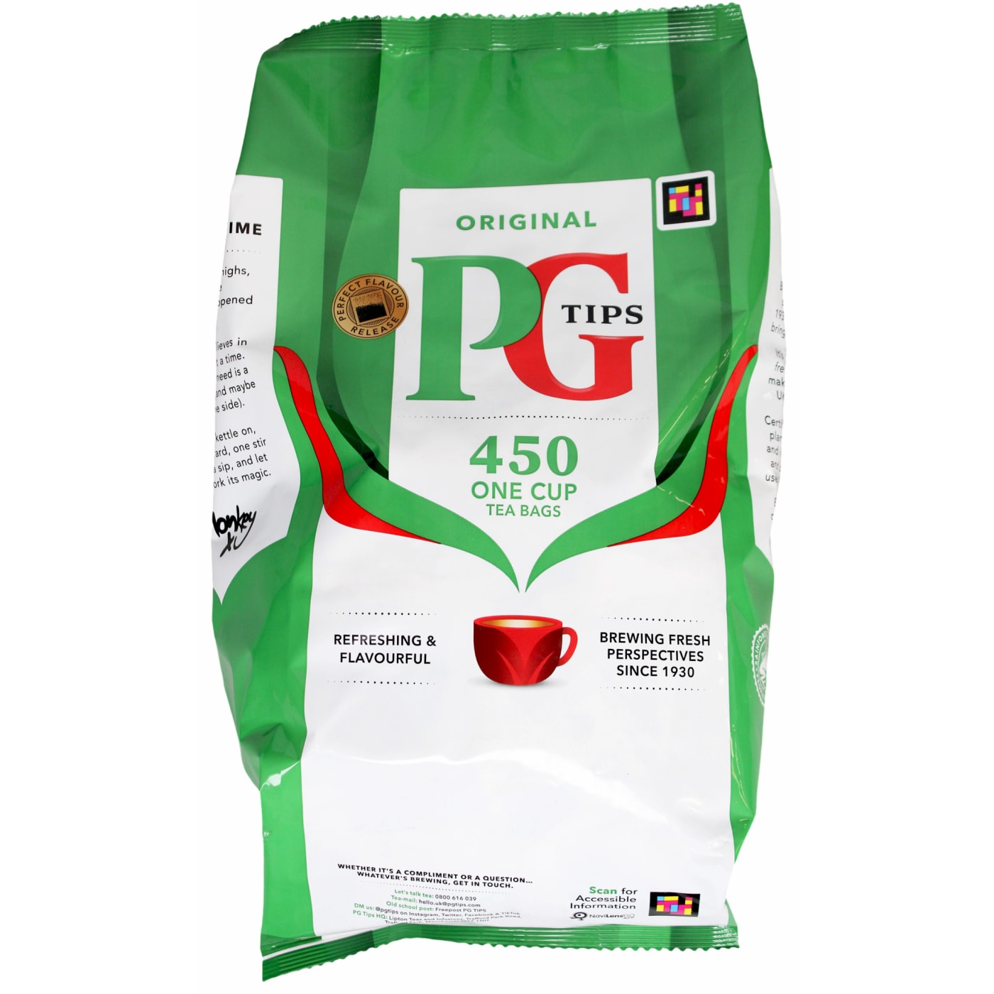 PG TIPS TEA BAGS 450'S