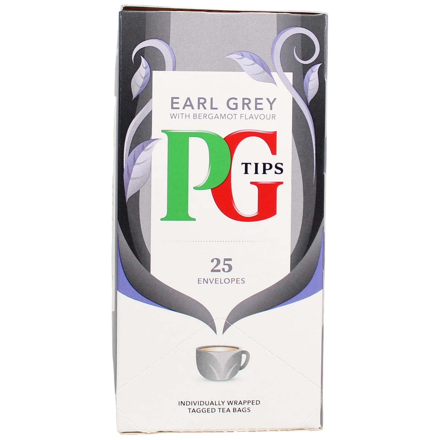 PG TIPS TEA BAGS ENVELOPES EARL GREY 25'S