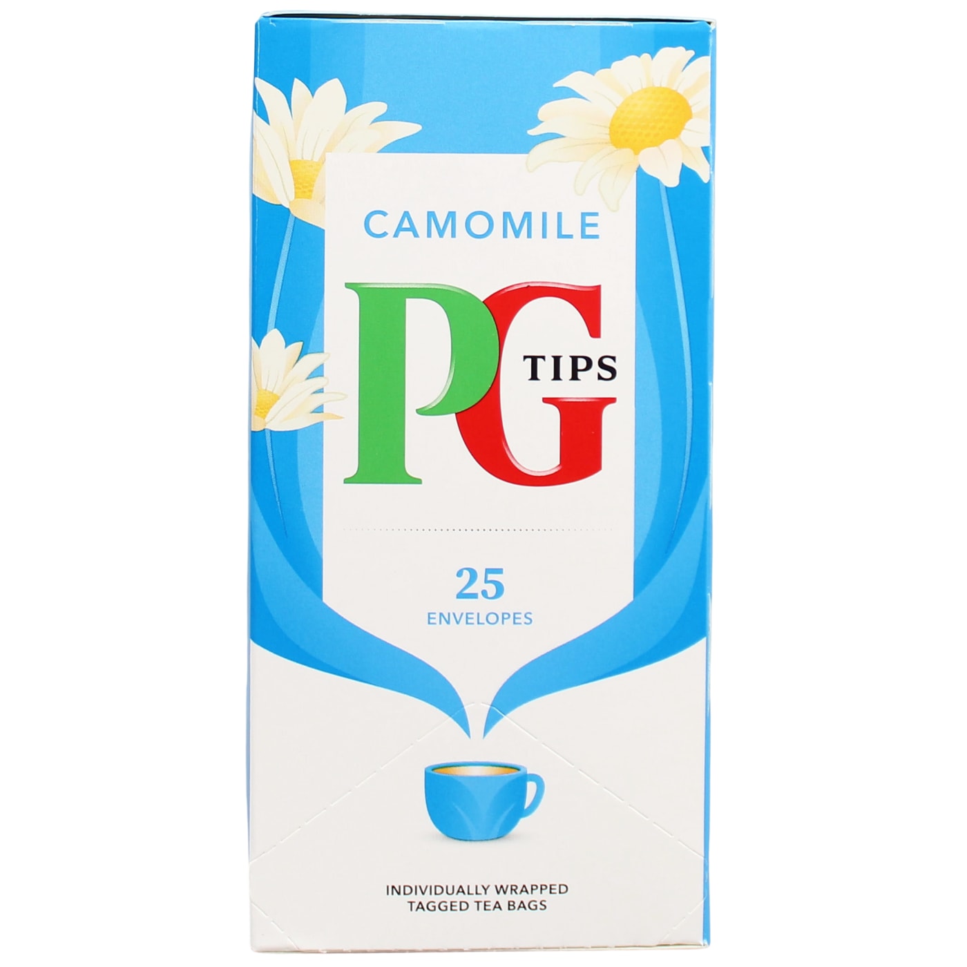 PG TIPS TEA BAGS ENVELOPES CAMOMILE 25'S