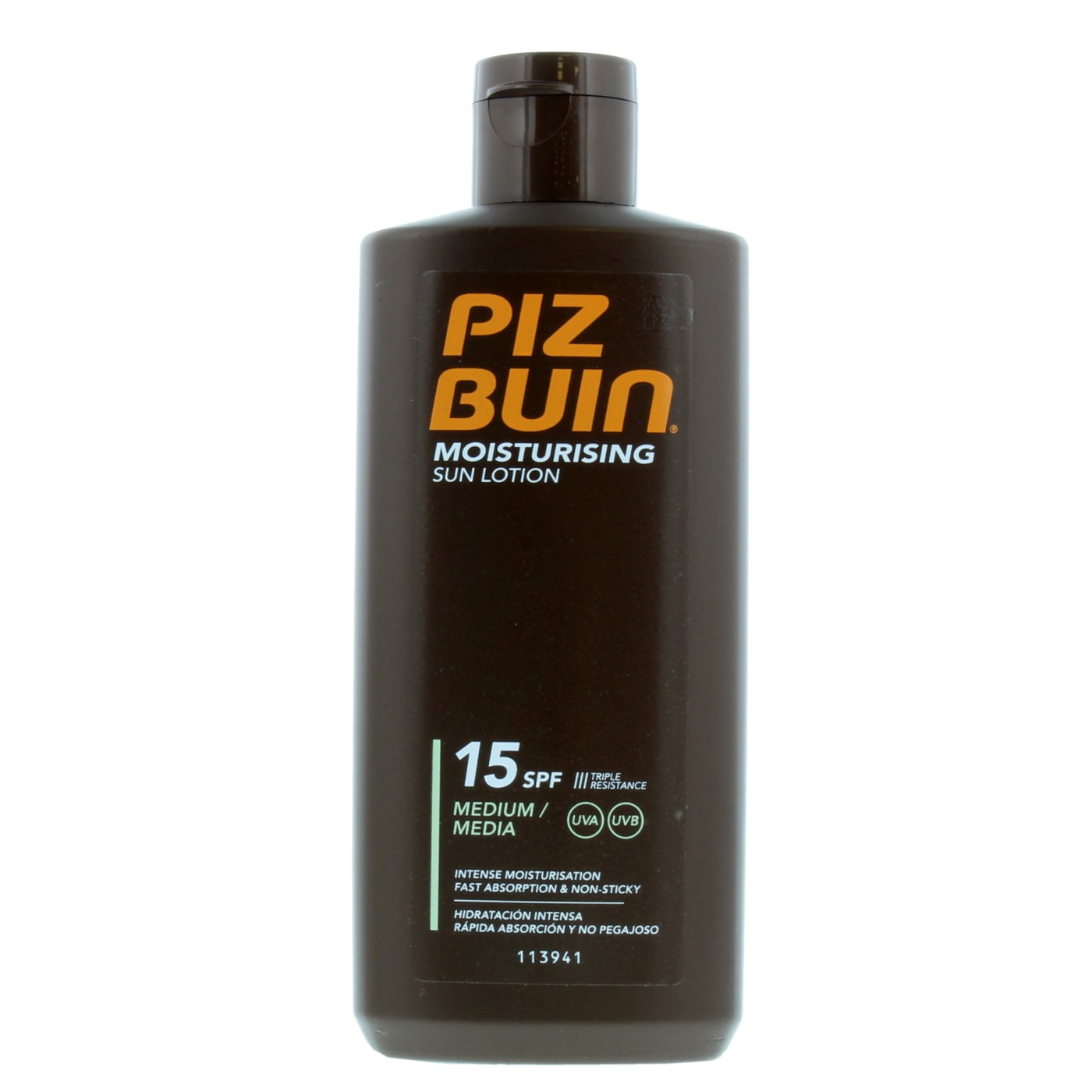 PIZ BUIN SUN LOTION MOISTURISING SPF 15 200ML