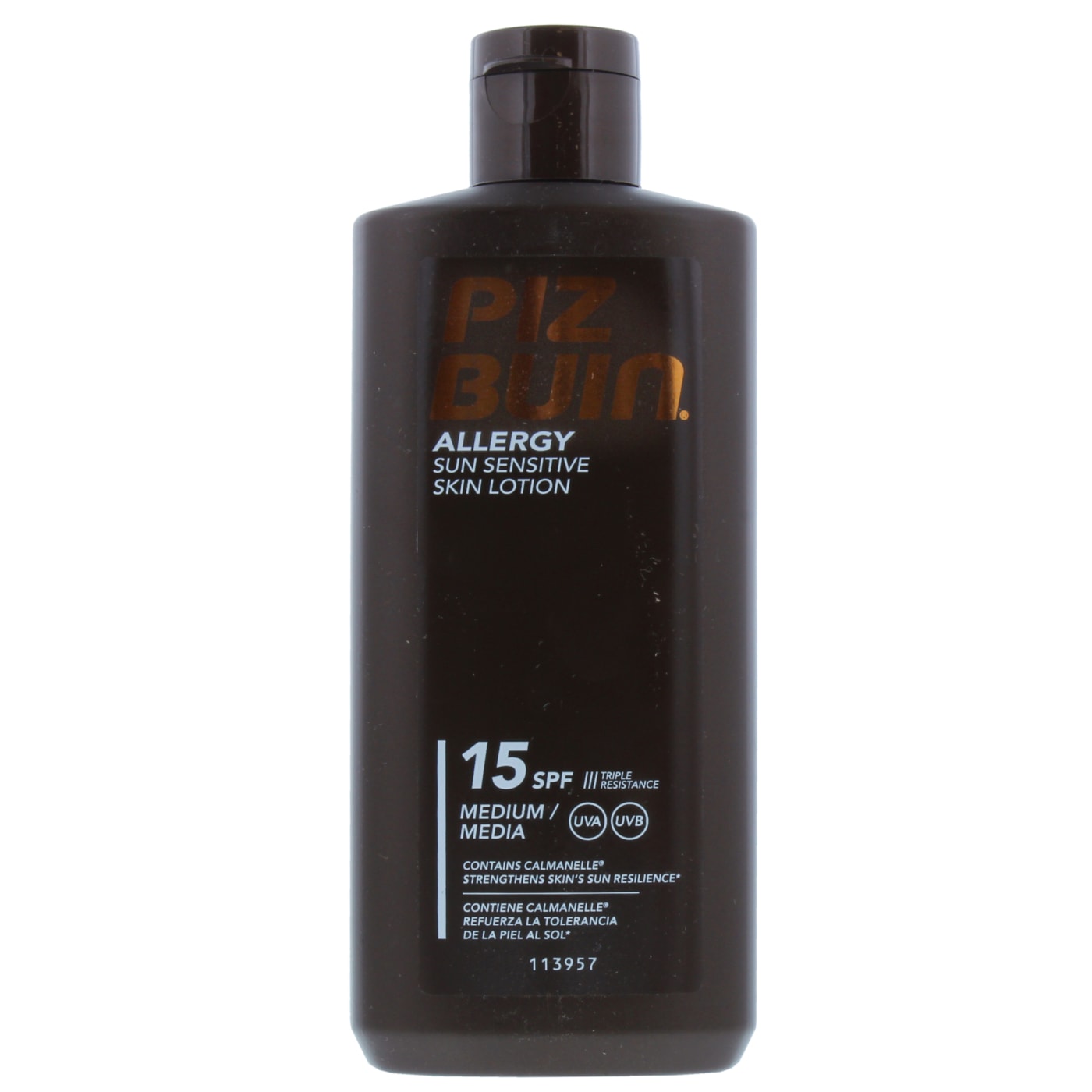 PIZ BUIN ALLERGY SUN SENSITIVE SUN LOTION SPF15 200ML